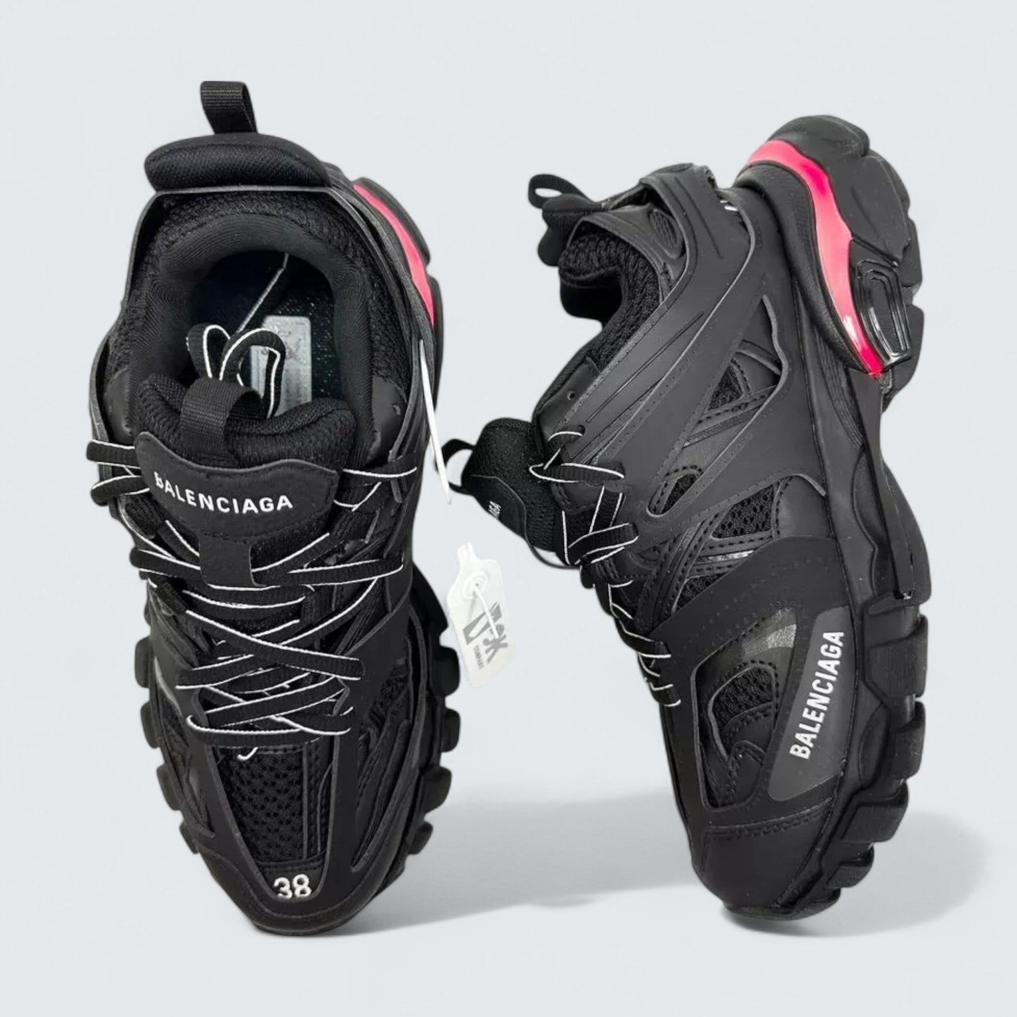 Track LED Sneaker in Black