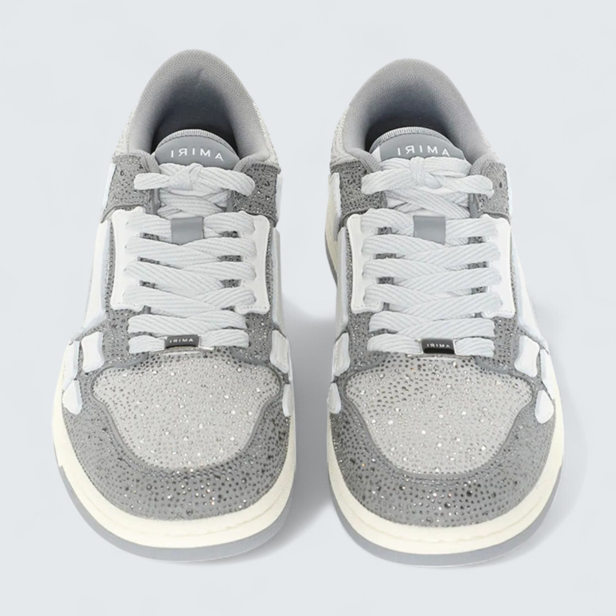 Crystal Skel Top Low 'Grey/White'