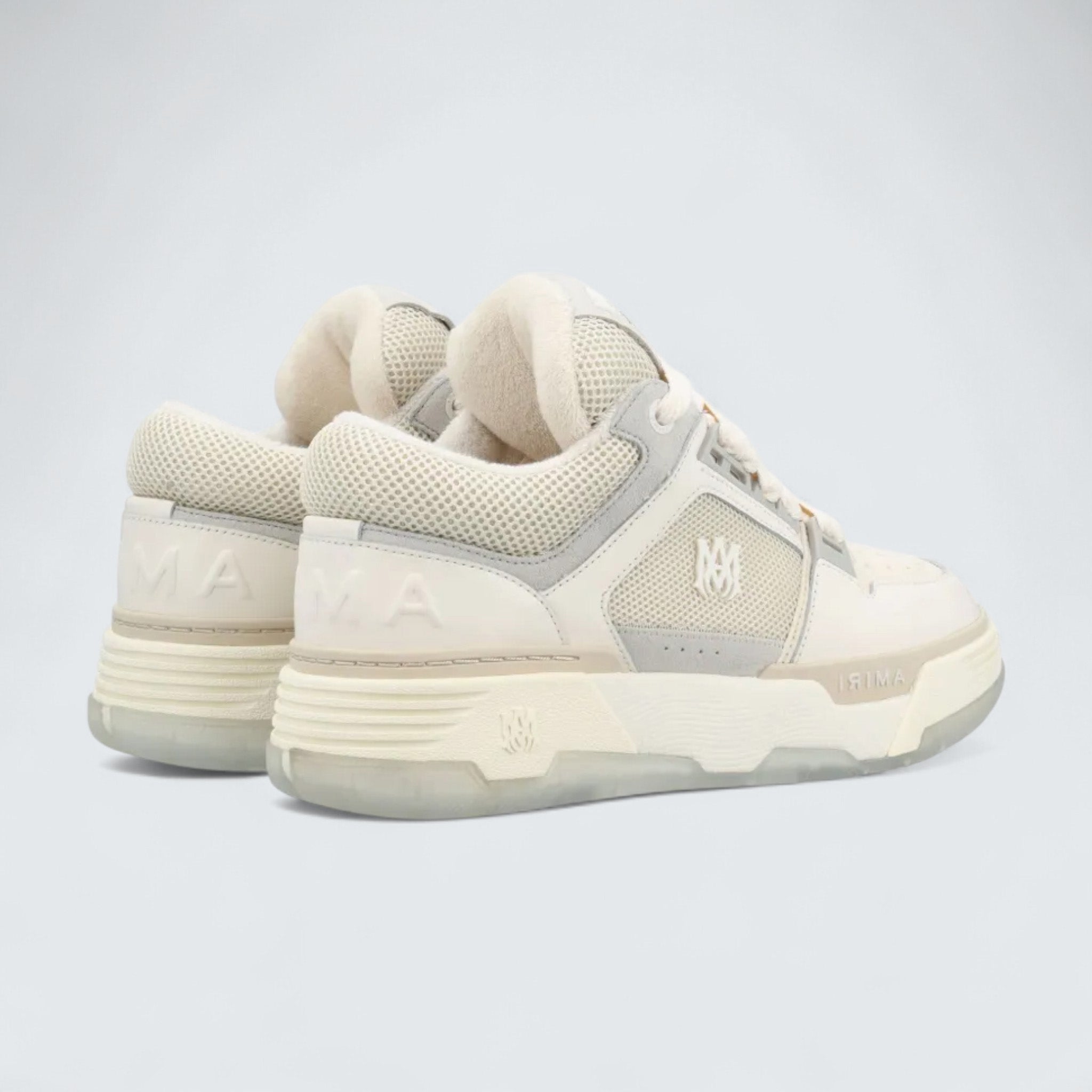 MA-1 Panelled Leather 'White/Light Grey/Light Beige'