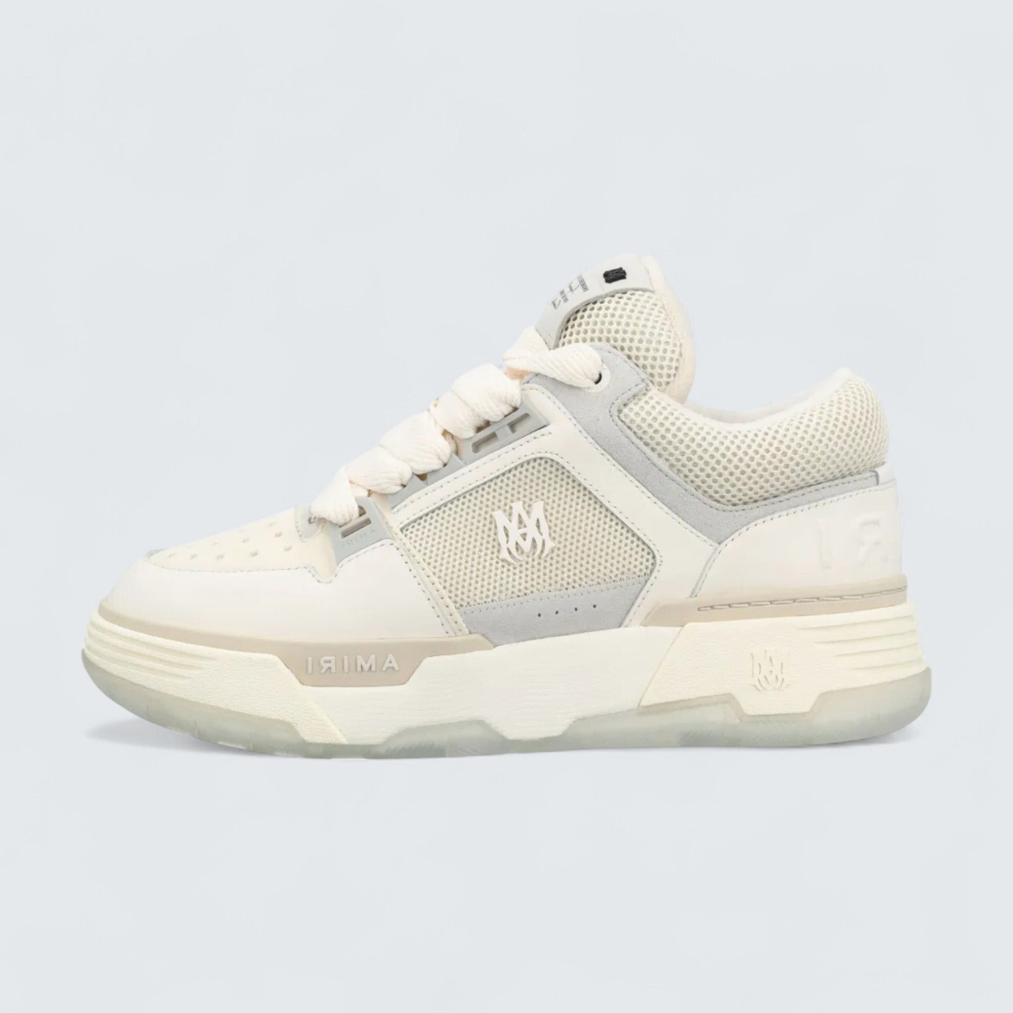 MA-1 Panelled Leather 'White/Light Grey/Light Beige'