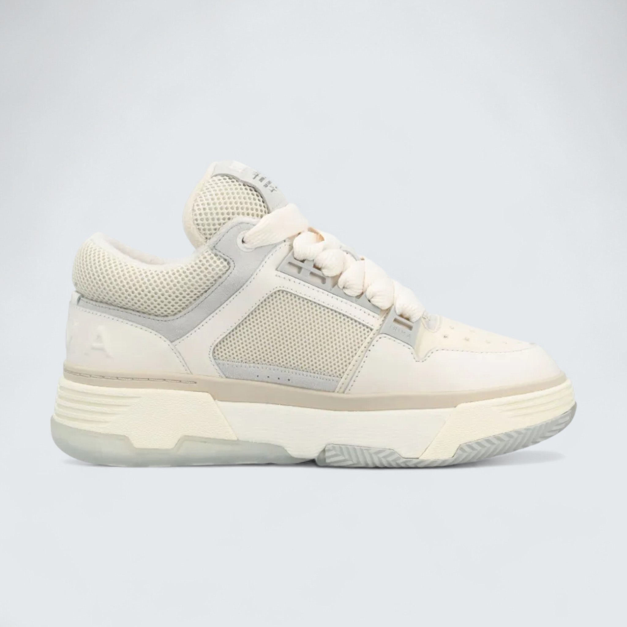 MA-1 Panelled Leather 'White/Light Grey/Light Beige'