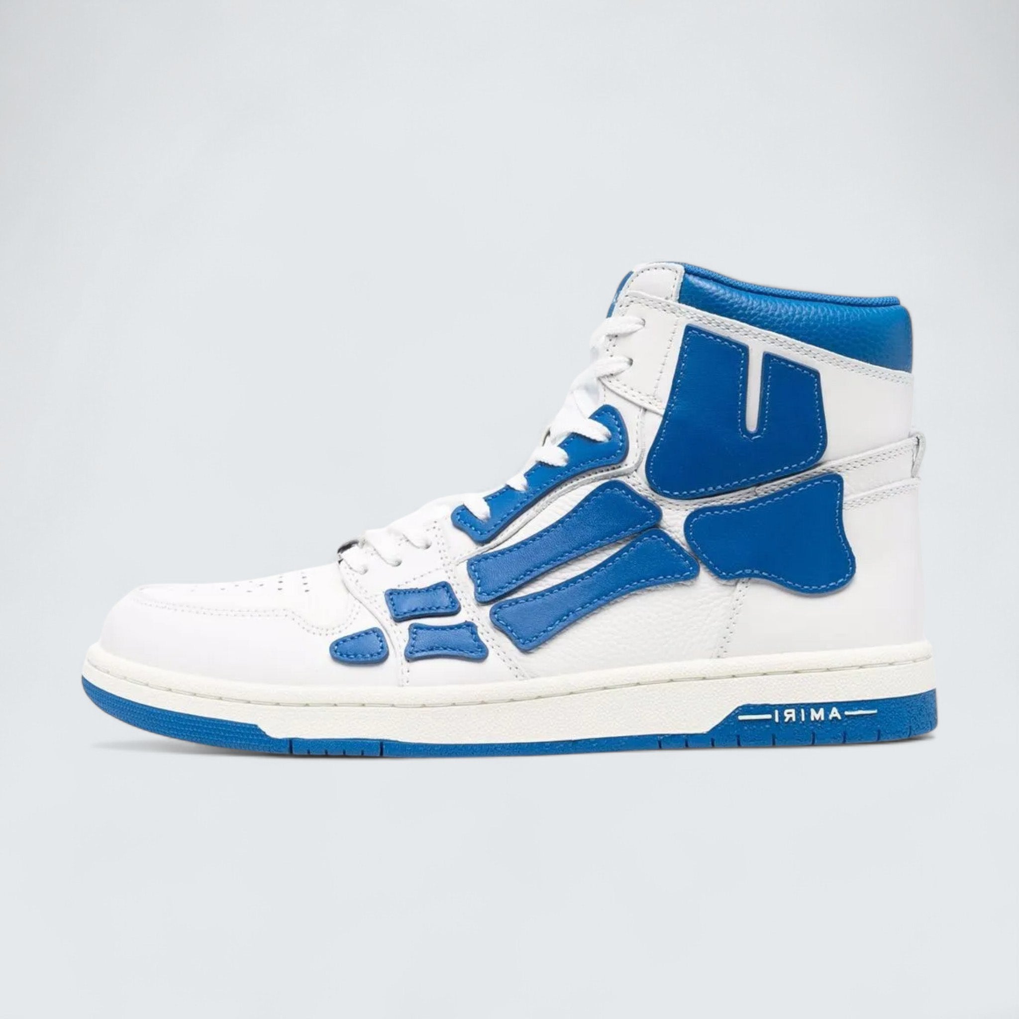 Skel Top High 'White/Blue'