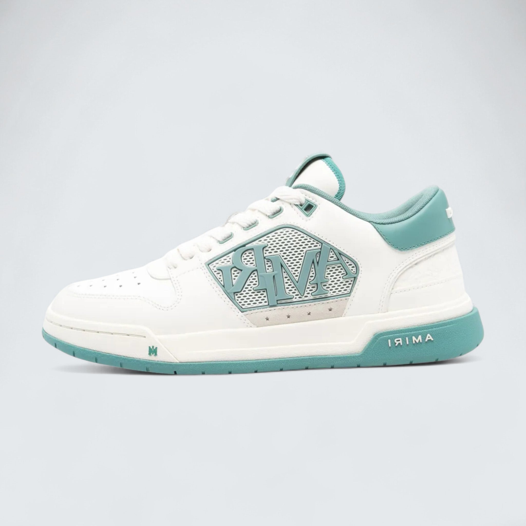 Skel Top Low 'White/Light Blue'