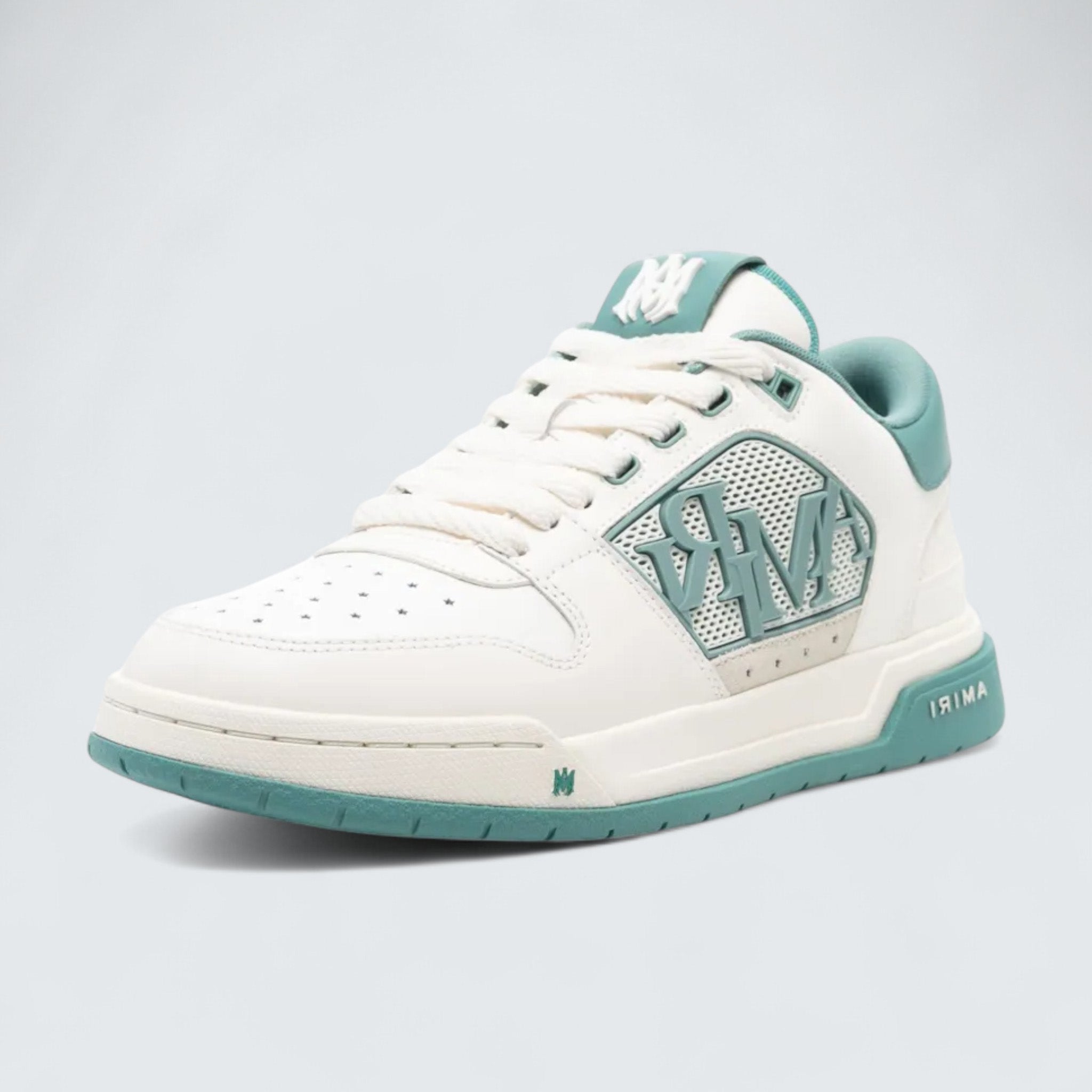 Skel Top Low 'White/Light Blue'