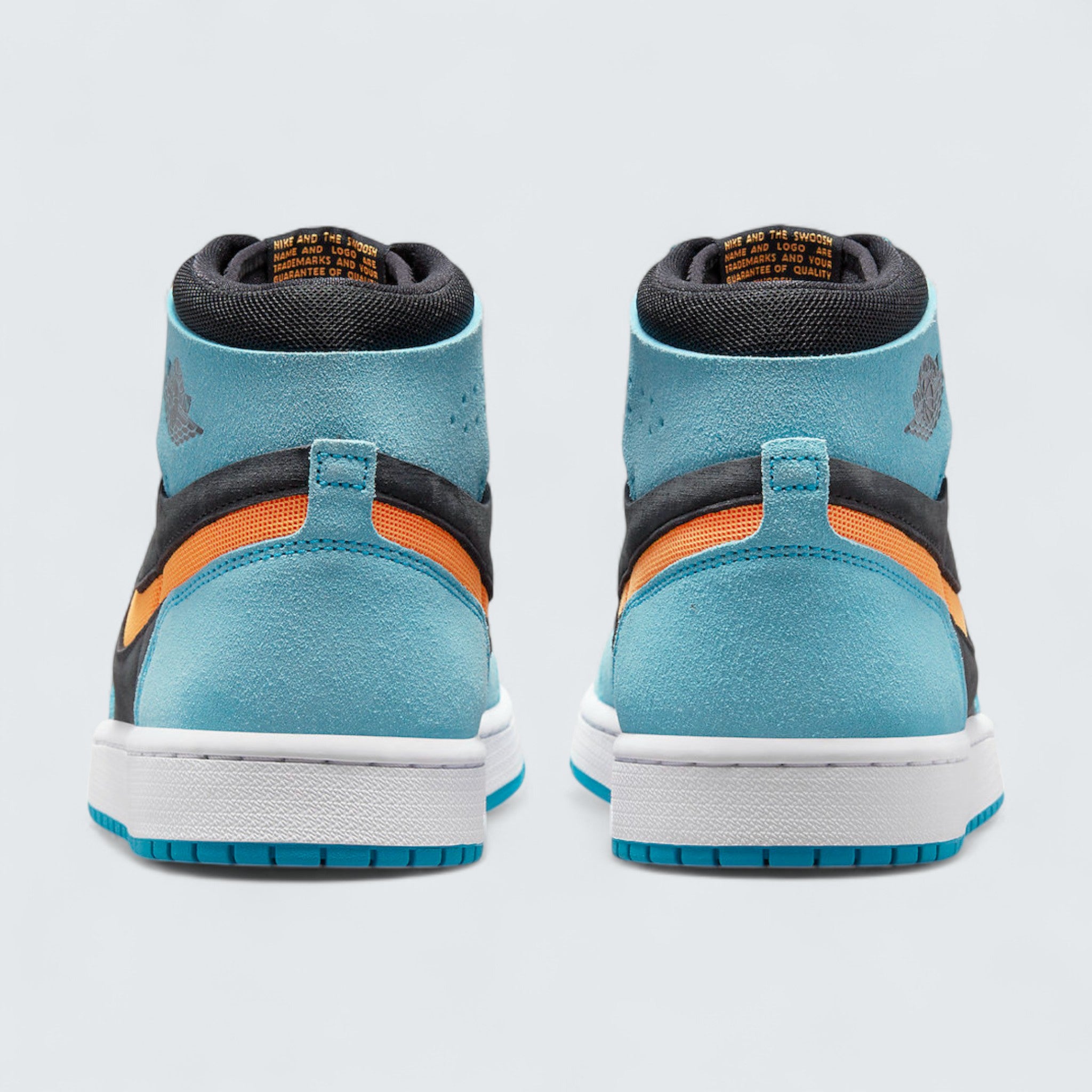 Air Jordan 1 High Zoom CMFT 2 'Bleached Aqua Bright Citrus'