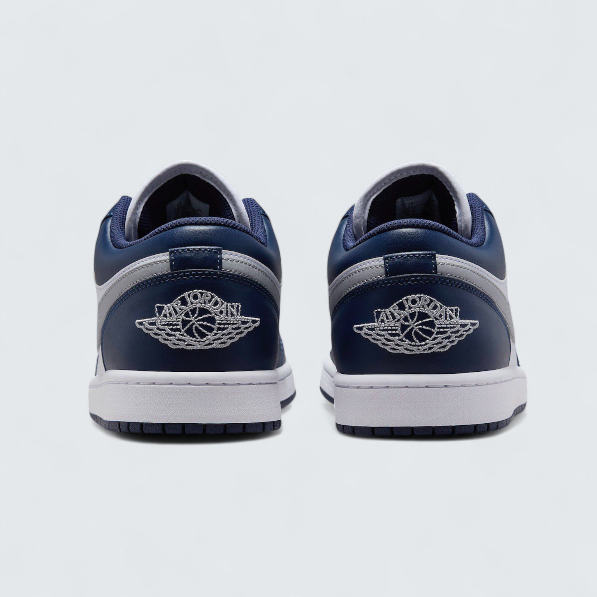 Air Jordan 1 Low 'White Wolf Grey Midnight Navy'