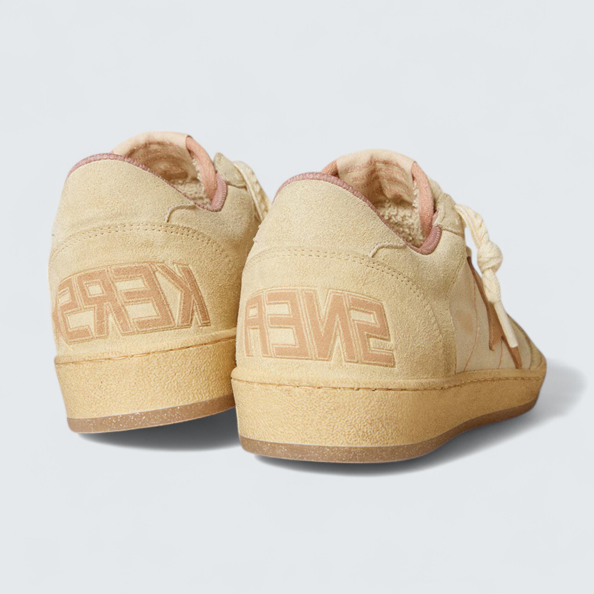 Ball Star LTD 'Leather and Suede with Suede Star and Heel Tab'