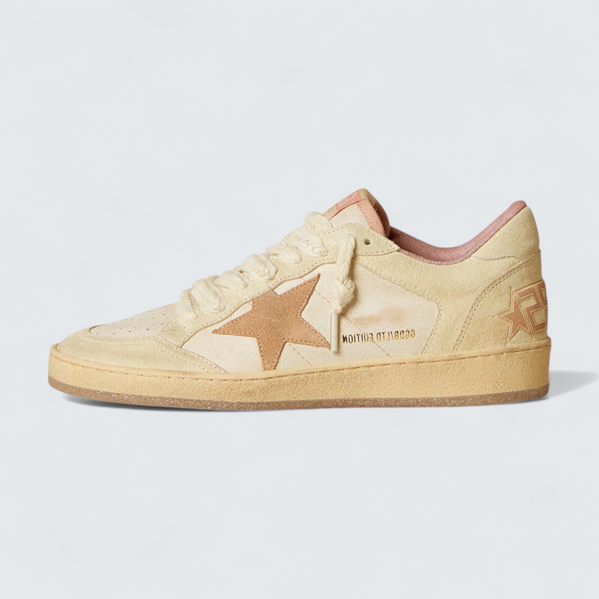 Ball Star LTD 'Leather and Suede with Suede Star and Heel Tab'