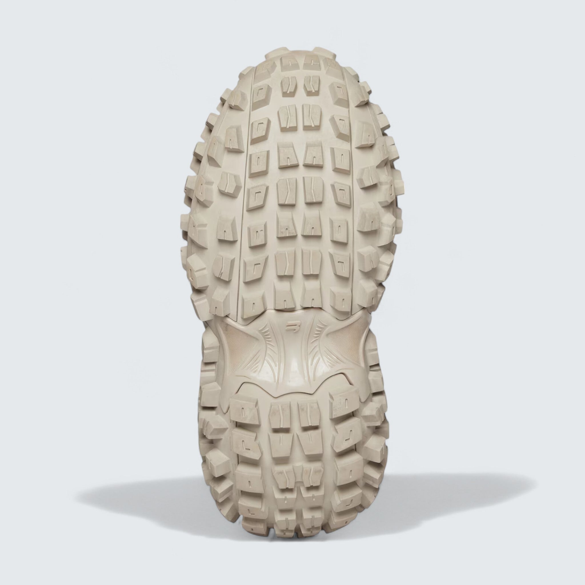 Bouncer Sneaker in Beige Mesh and Nylon