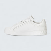 D&G Calfskin Portofino Sneakers 'White'