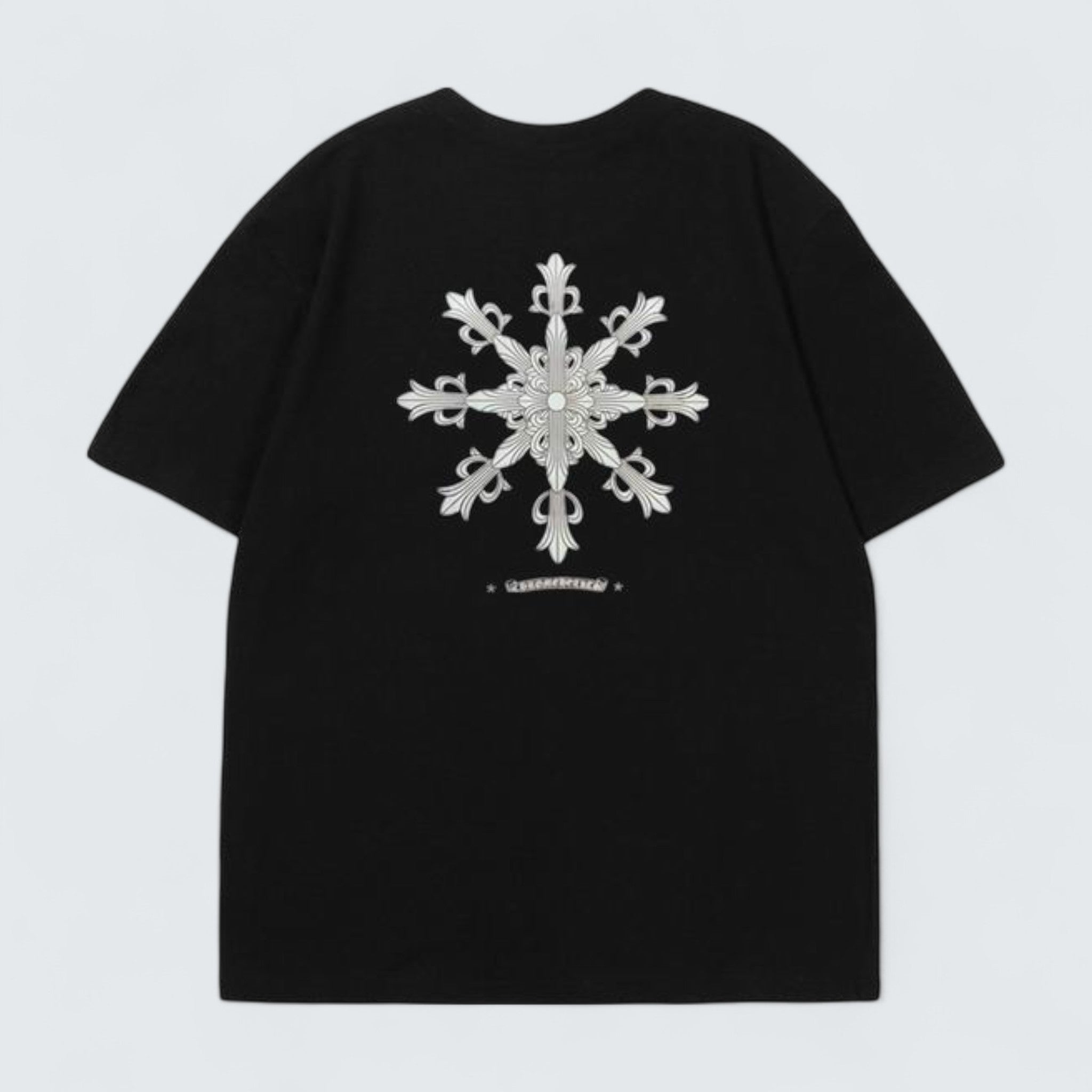 Floral Cross Back T-Shirt