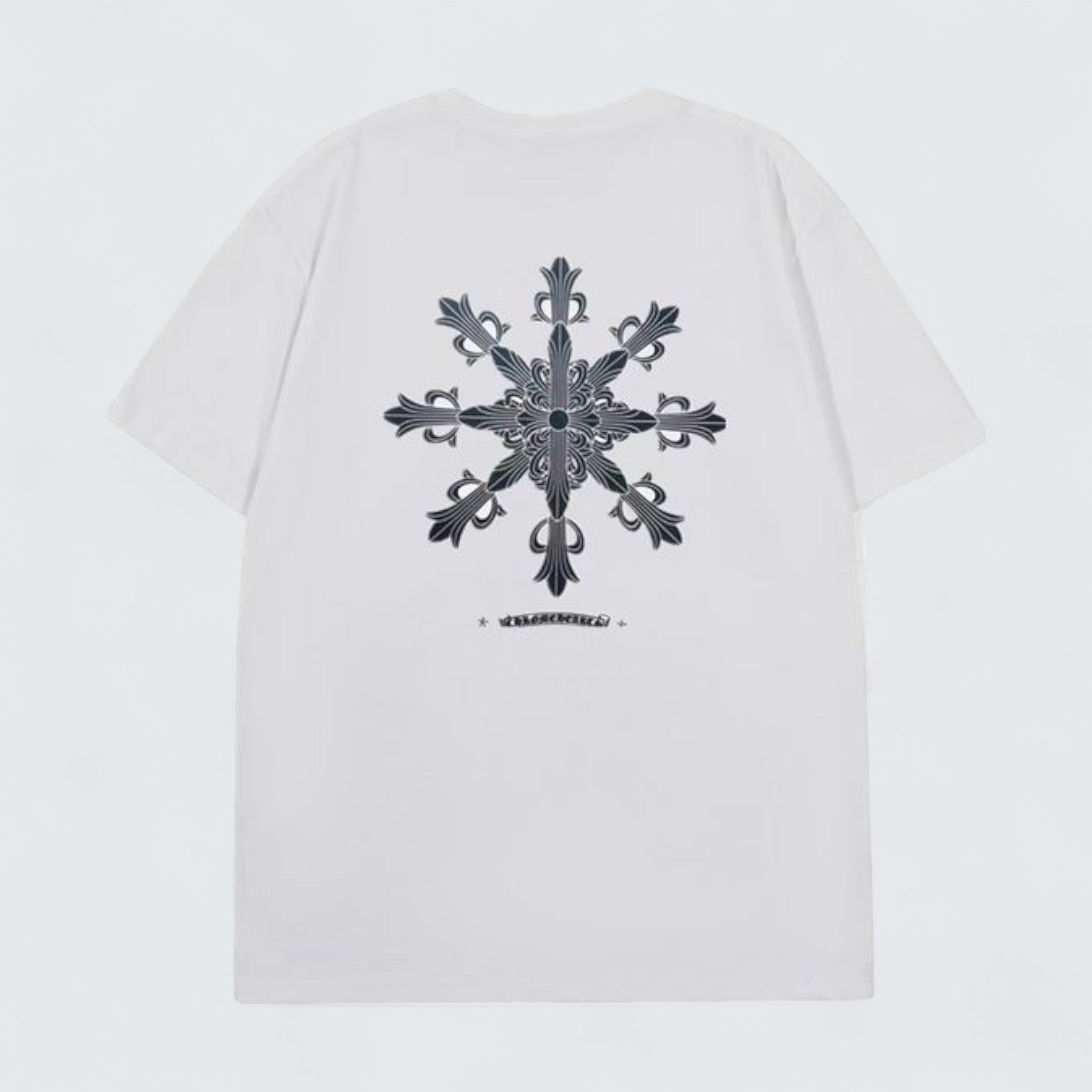 Floral Cross Back T-Shirt