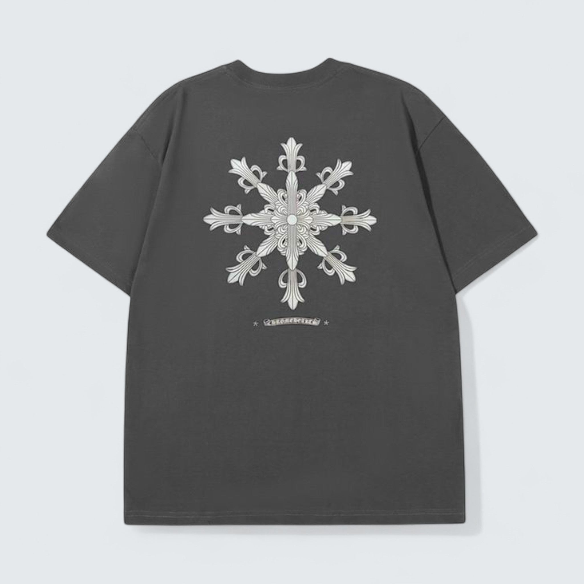 Floral Cross Back T-Shirt