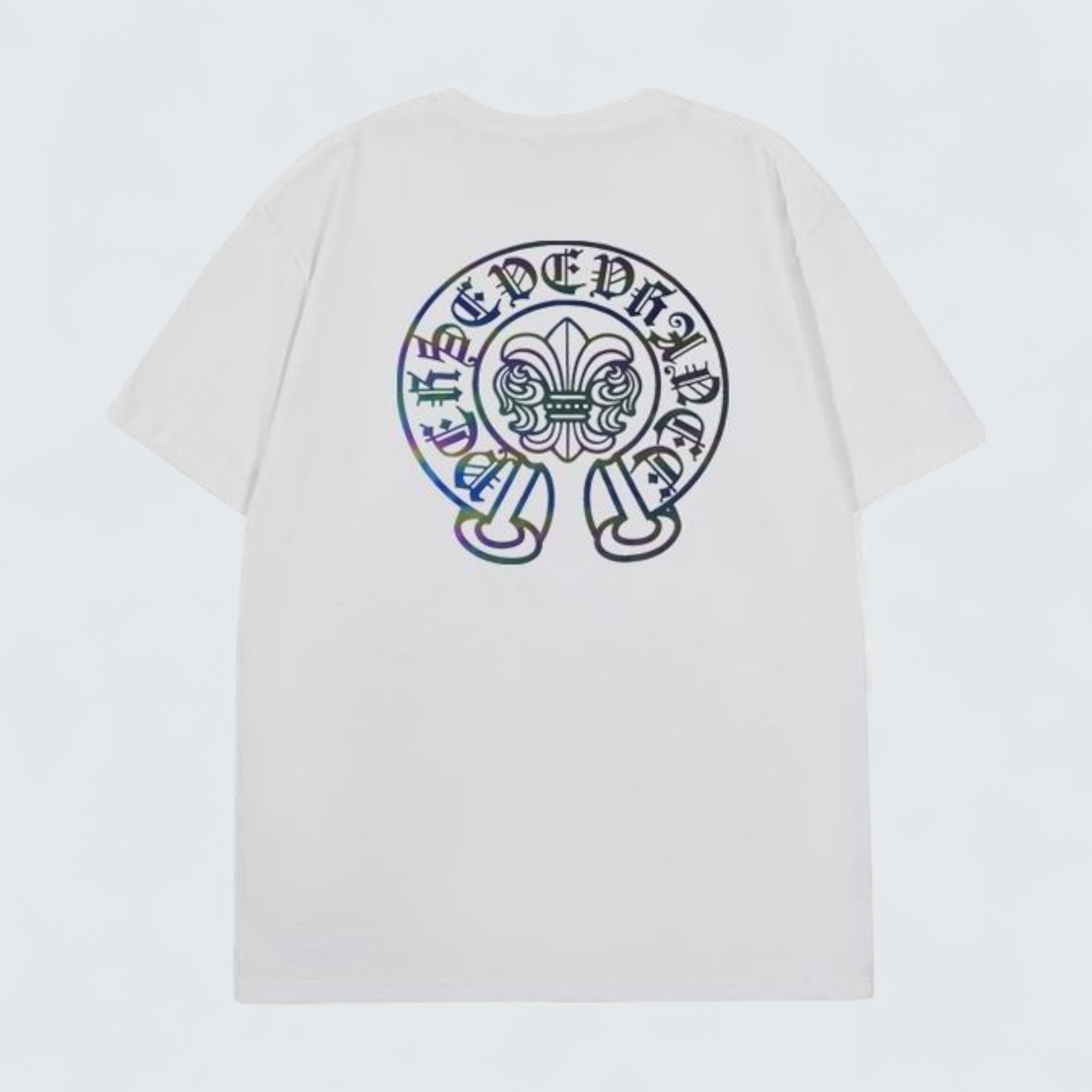 Iridescent Horseshoe Emblem Tee