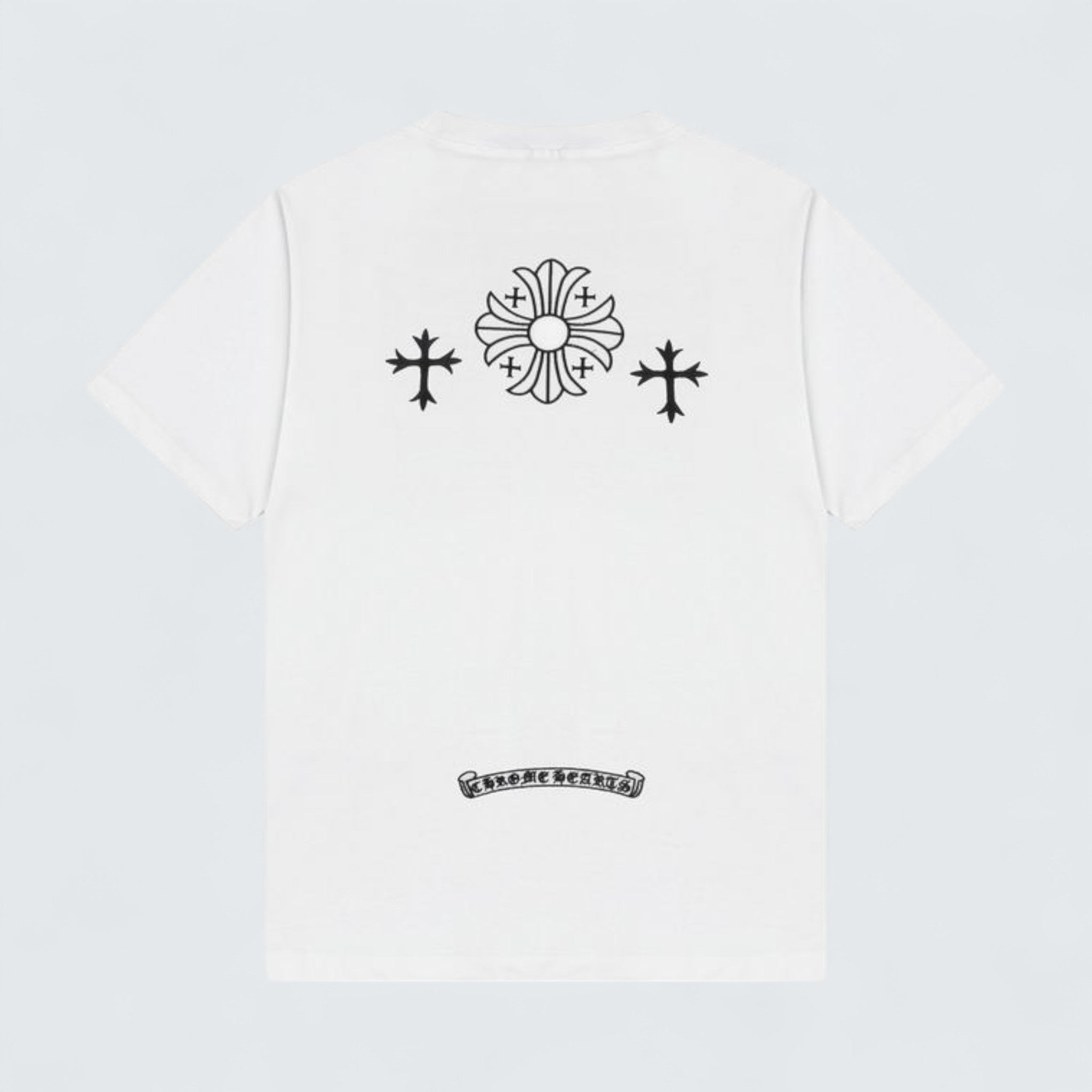Cross & Scroll Logo T-Shirt
