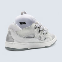 Leather Curb 3.0 Sneakers 'Light Grey'