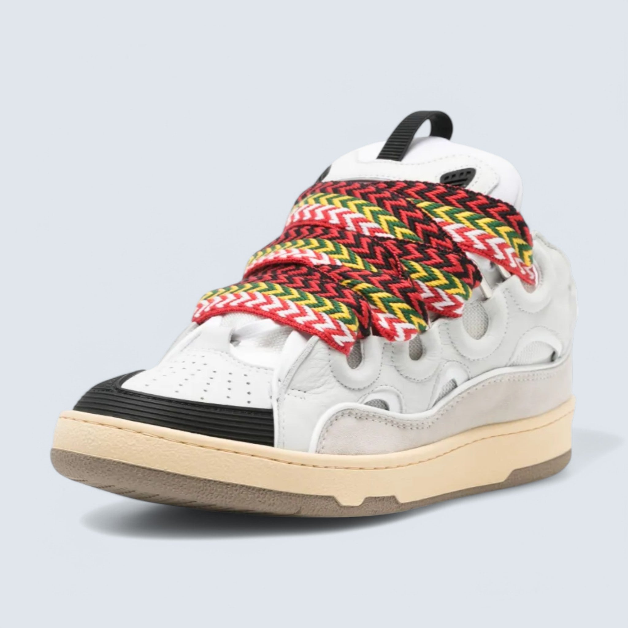 Curb Sneakers 'White/Light Grey'