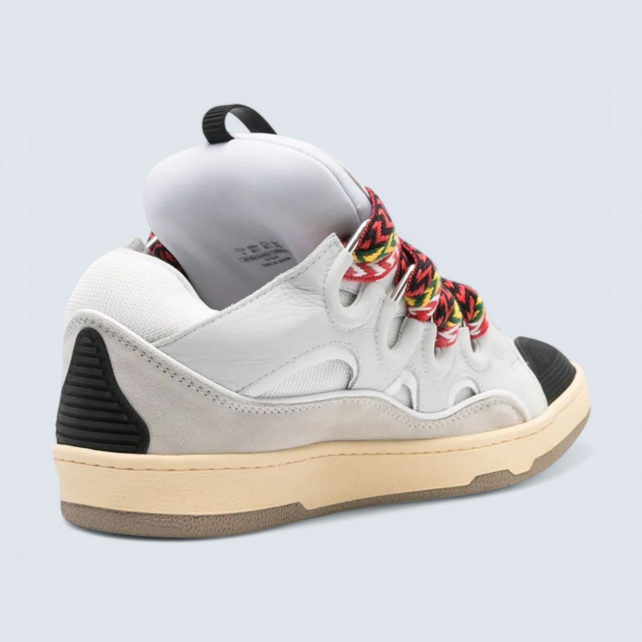 Curb Sneakers 'White/Light Grey'