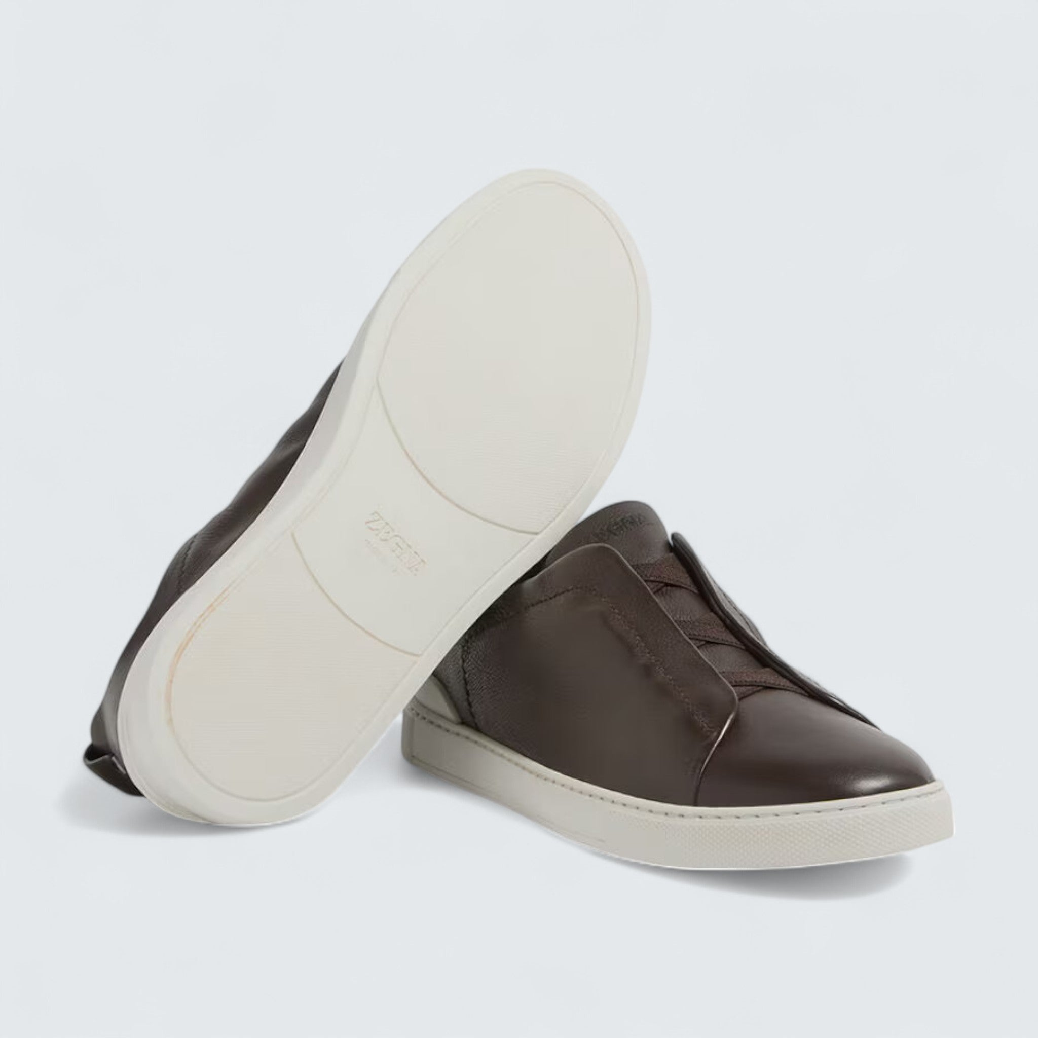 Dark Brown Triple Stitch™ SECONDSKIN Sneakers