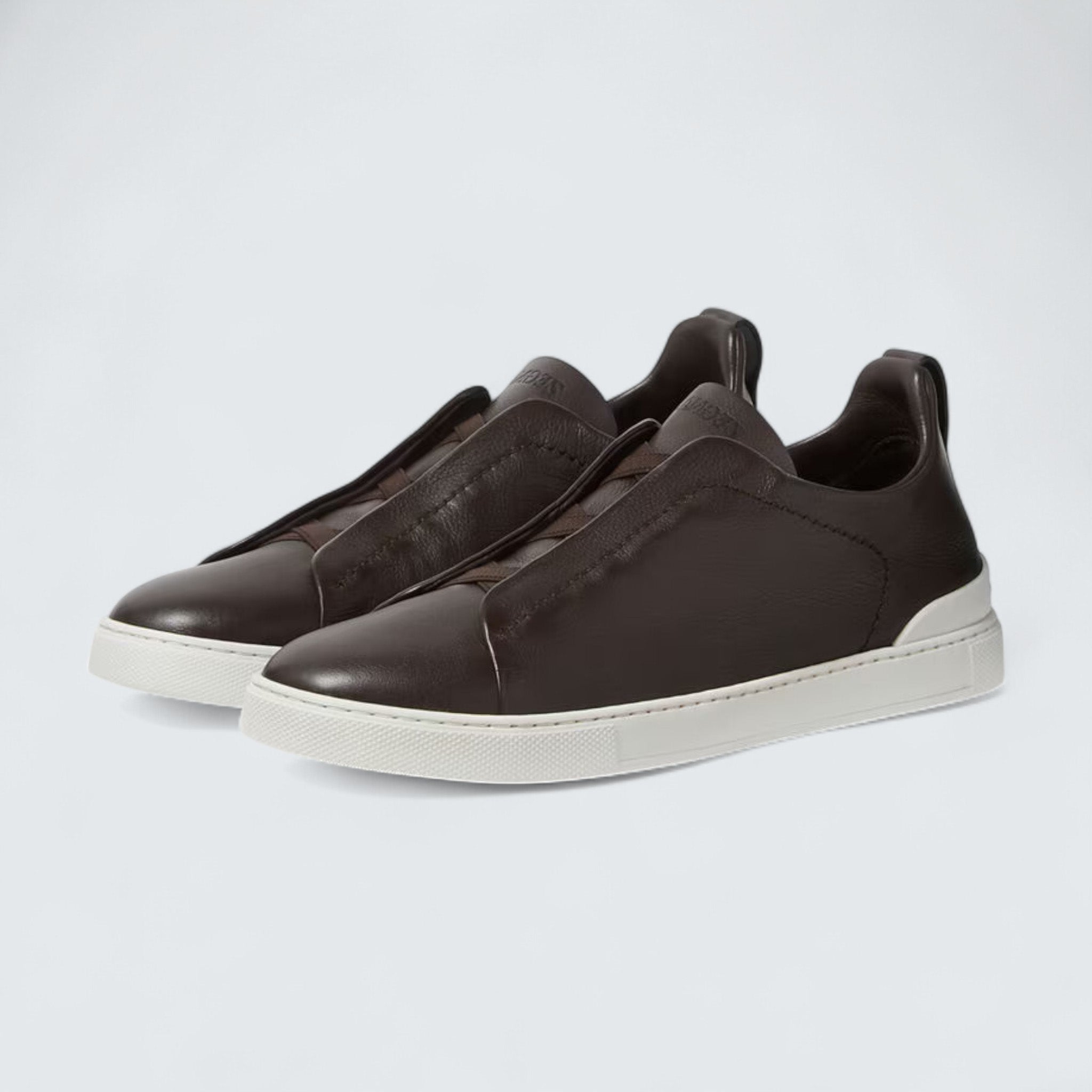 Dark Brown Triple Stitch™ SECONDSKIN Sneakers