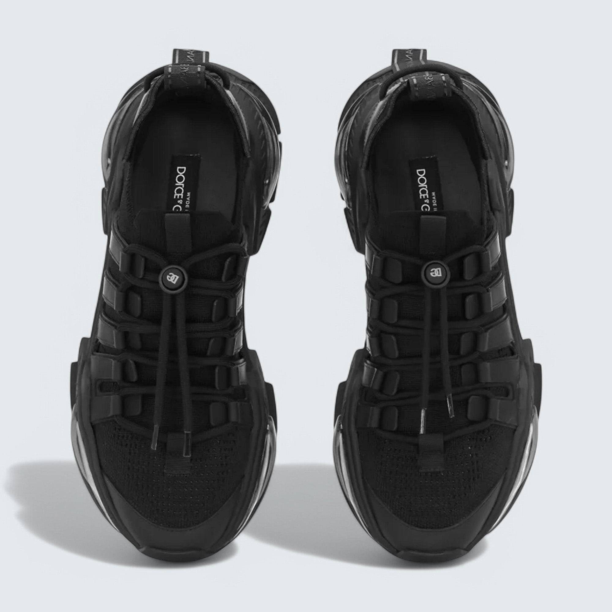 D&G Airmaster Panelled Sneakers 'Black'