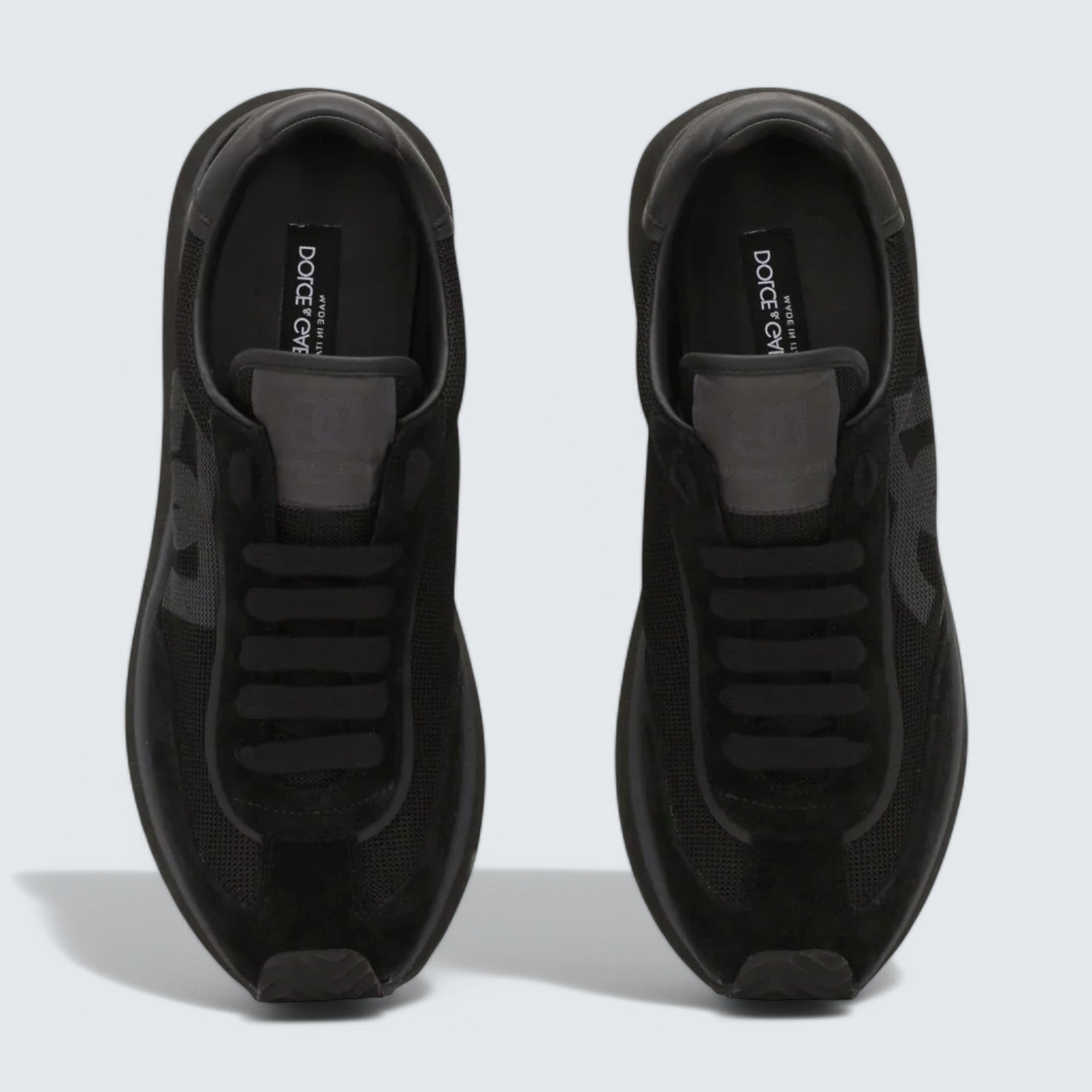 DG Cushion Mixed-Material Sneakers 'Black'