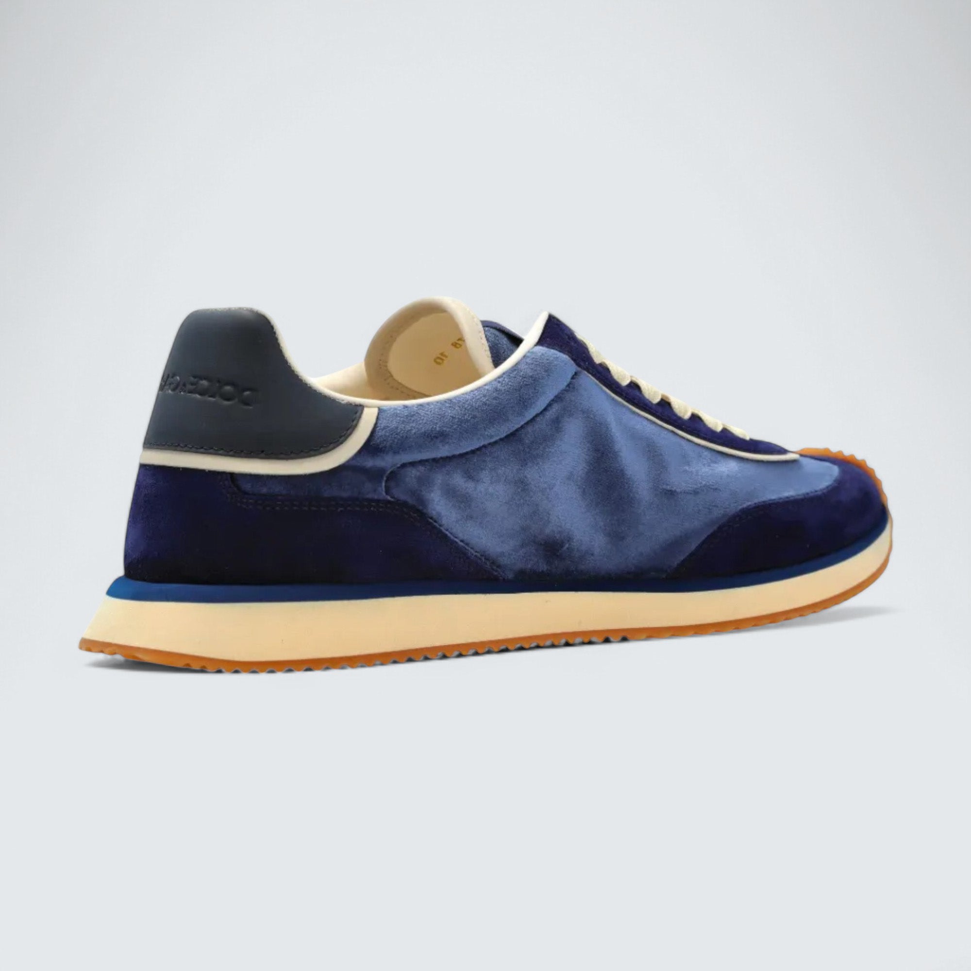 D&G Cushion Mixed-Material Sneakers 'Navy Blue'