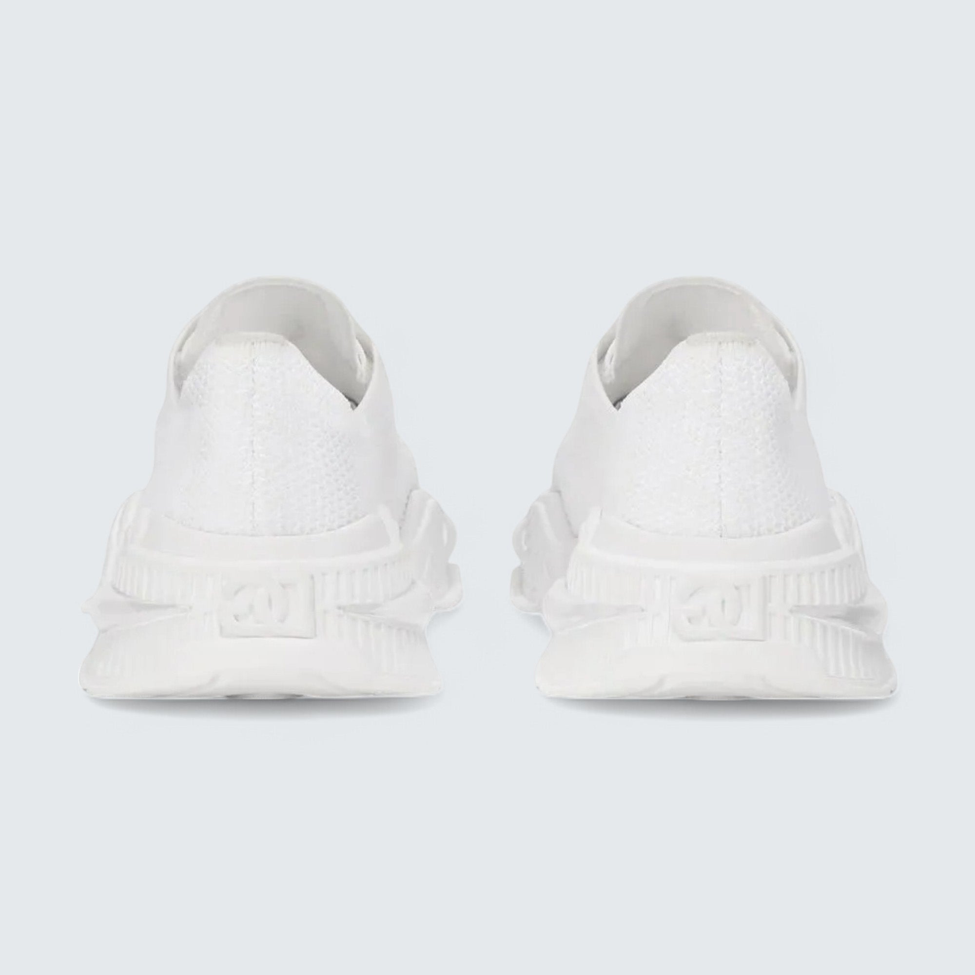 D&G Daymaster Stretch-Knit Sneakers 'White'