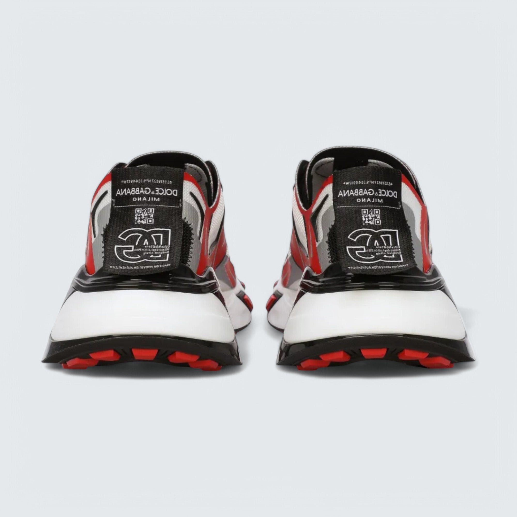 D&G Fast in Maglina Sneakers 'White/Red/Black'
