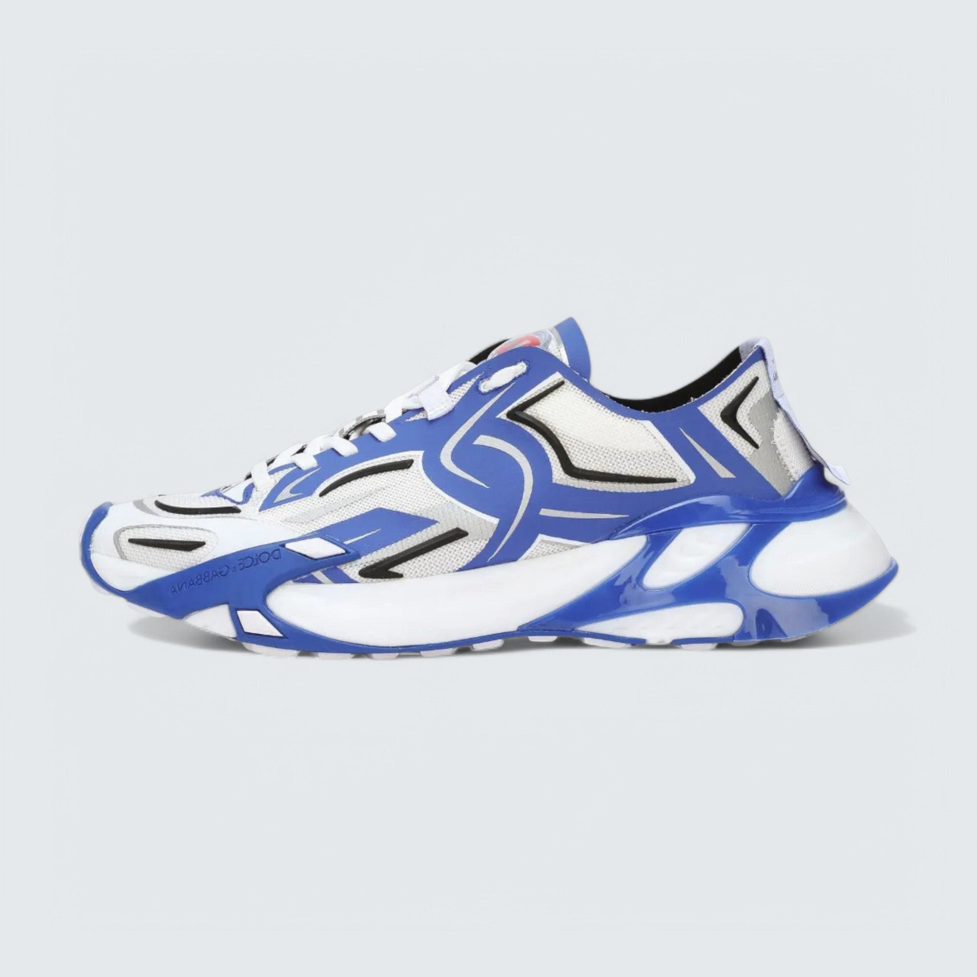D&G Fast in Maglina Panelled Sneakers 'Blue/White'
