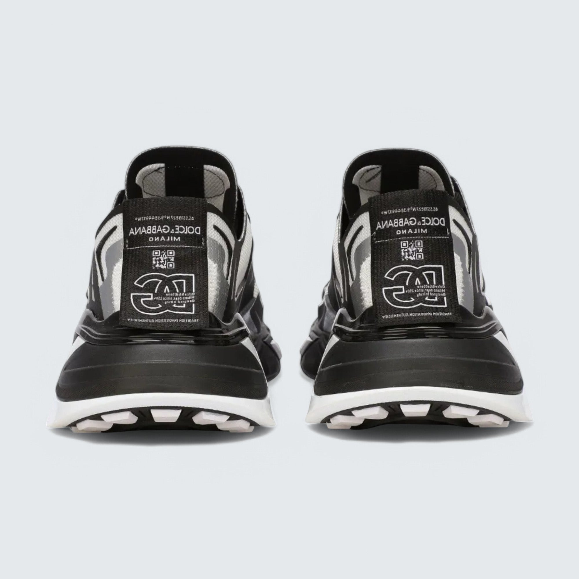D&G Fast in Maglina Sneakers 'White/Black'