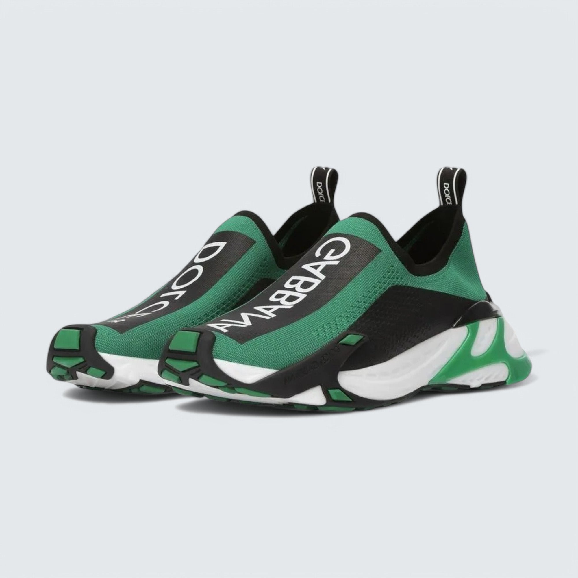 D&G Fast Mesh Sneakers 'Forest Green/Black/White'