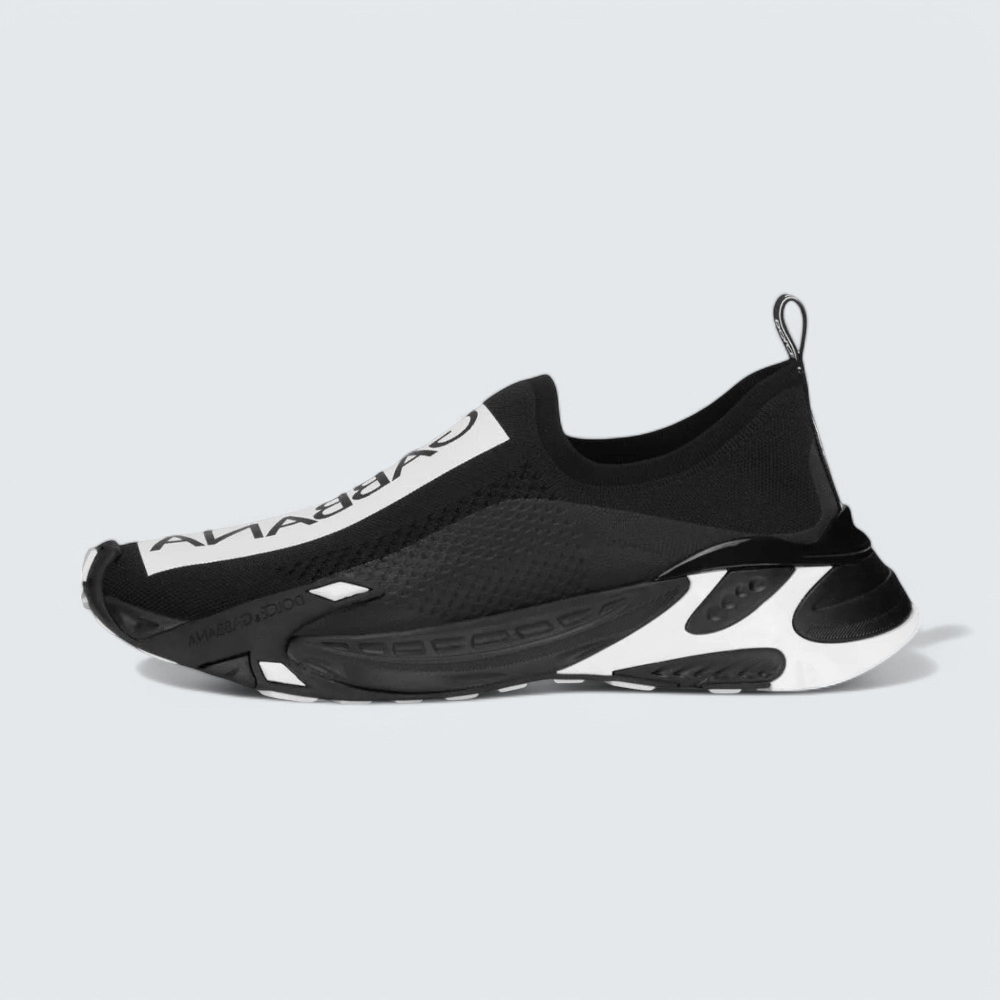 D&G Fast Mesh Sneakers 'White/Black'
