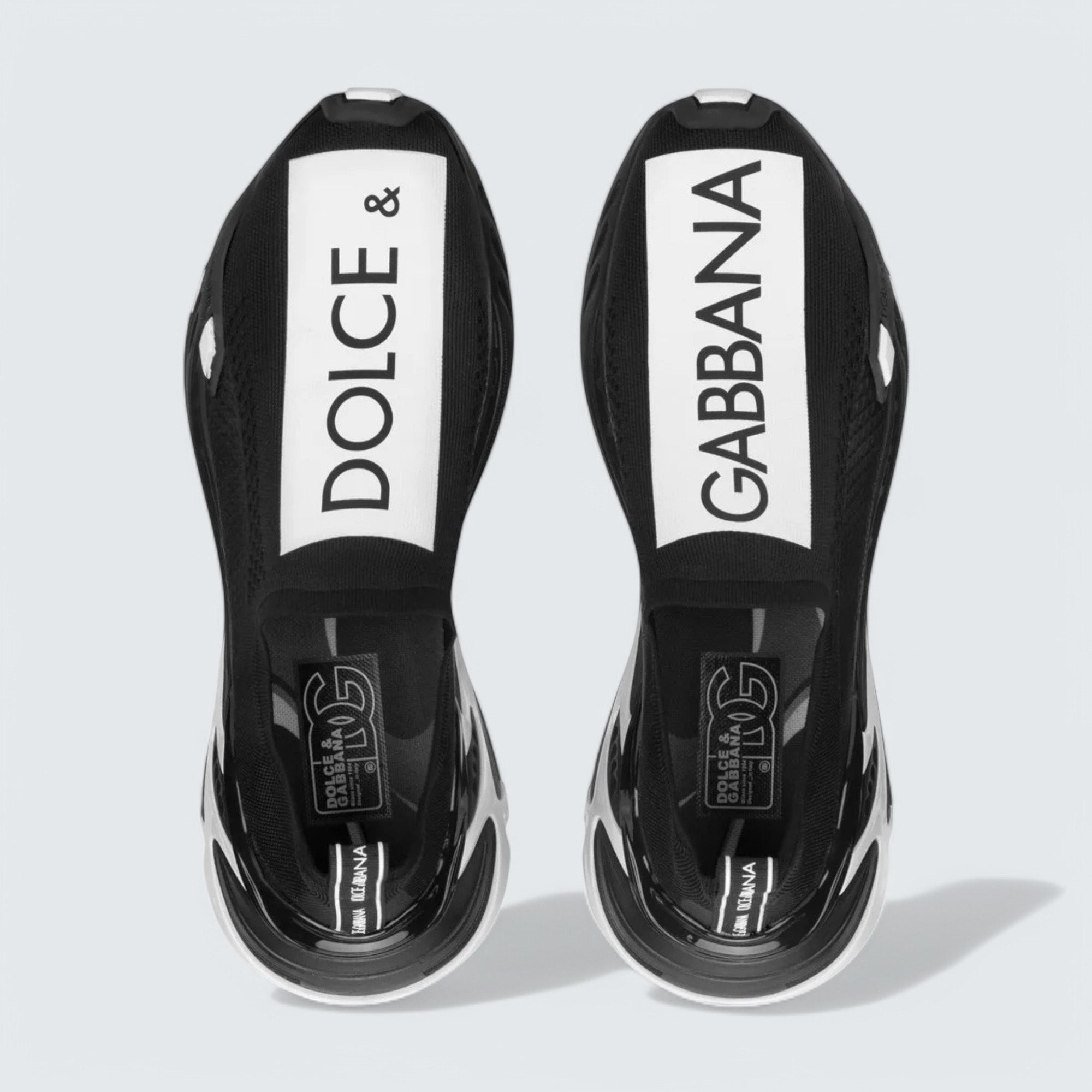 D&G Fast Mesh Sneakers 'White/Black'