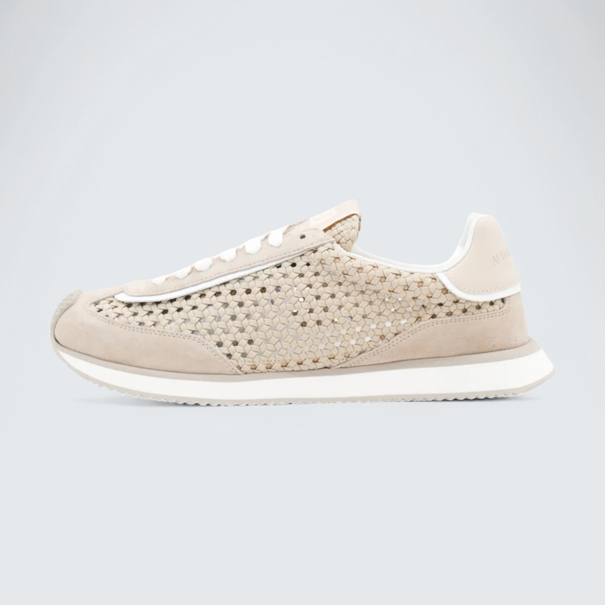D&G Lace-Up Sneakers 'Beige'