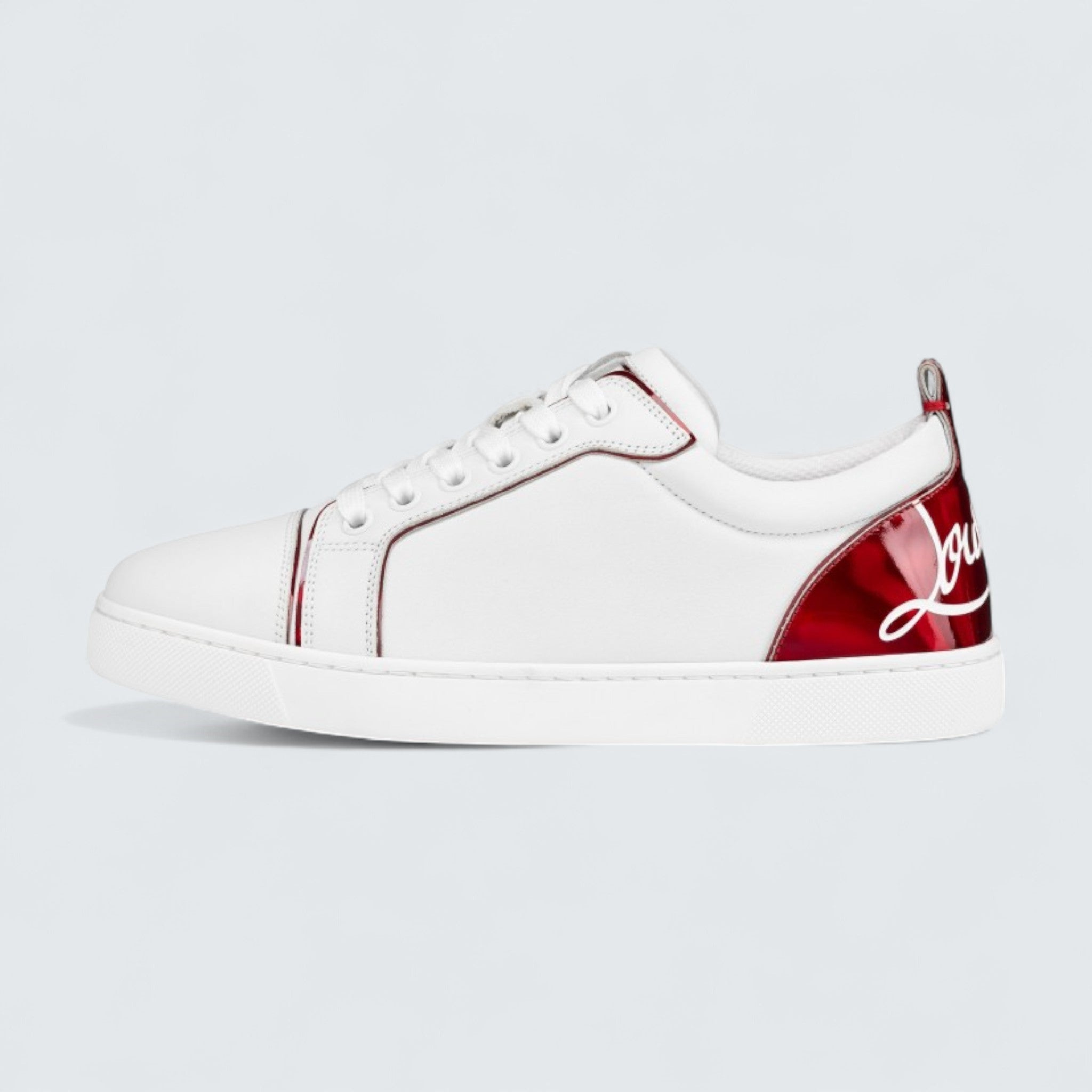 Fun Louise Junior Calf leather and Psychic Patent Leather White