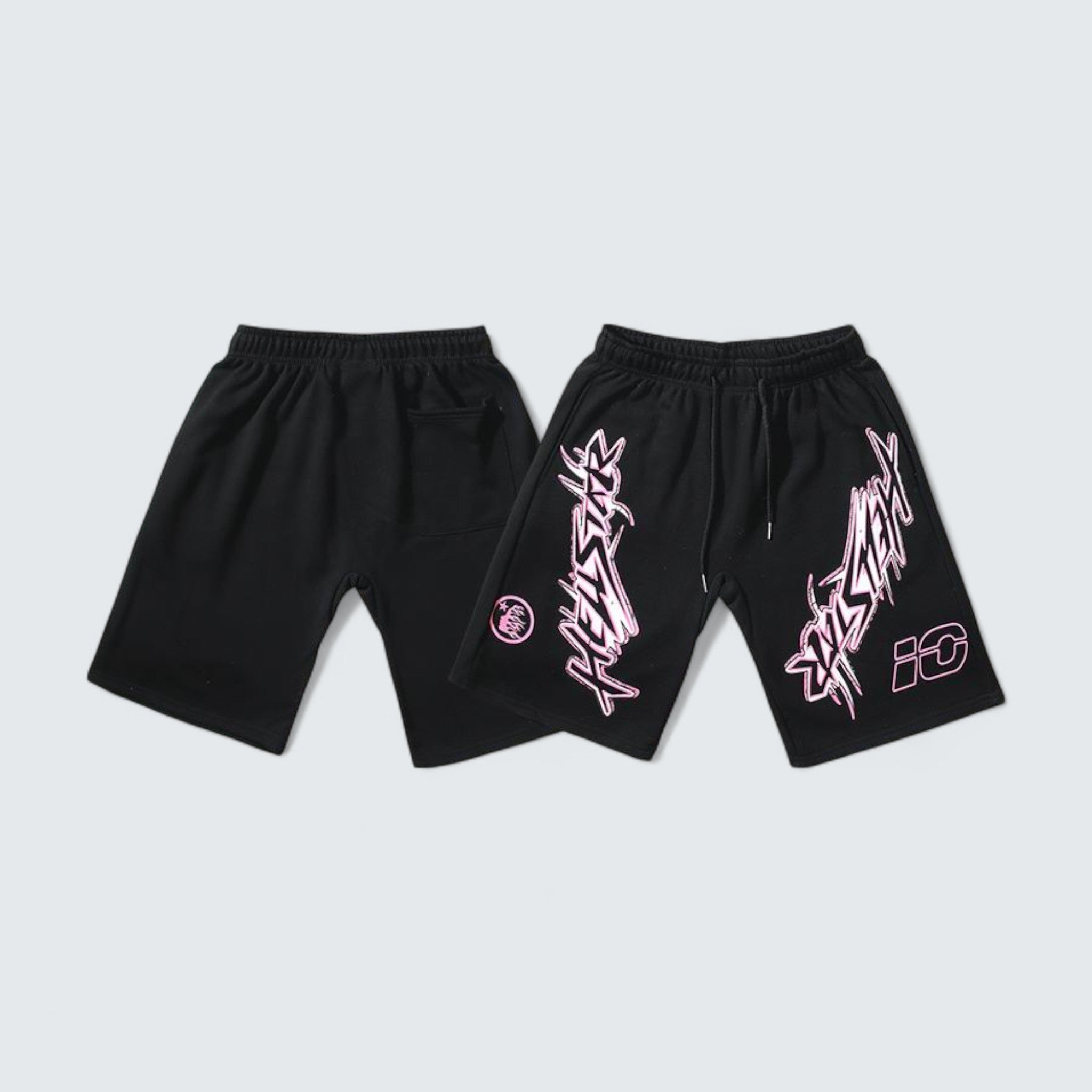 Pink Static Shorts