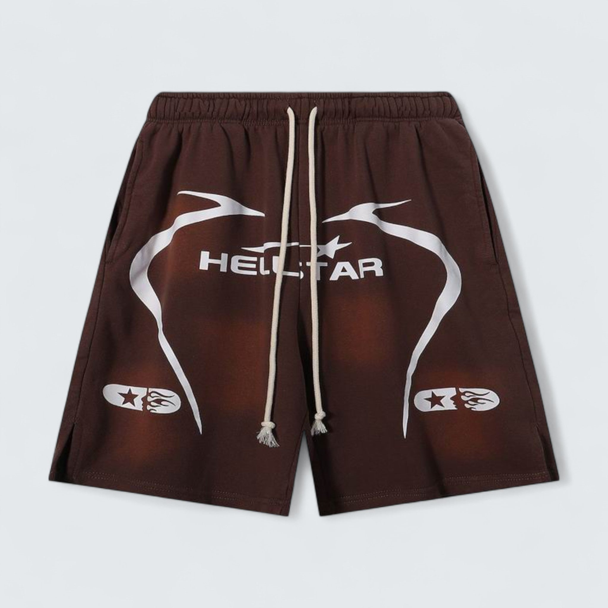 Curve Logo Flame Shorts