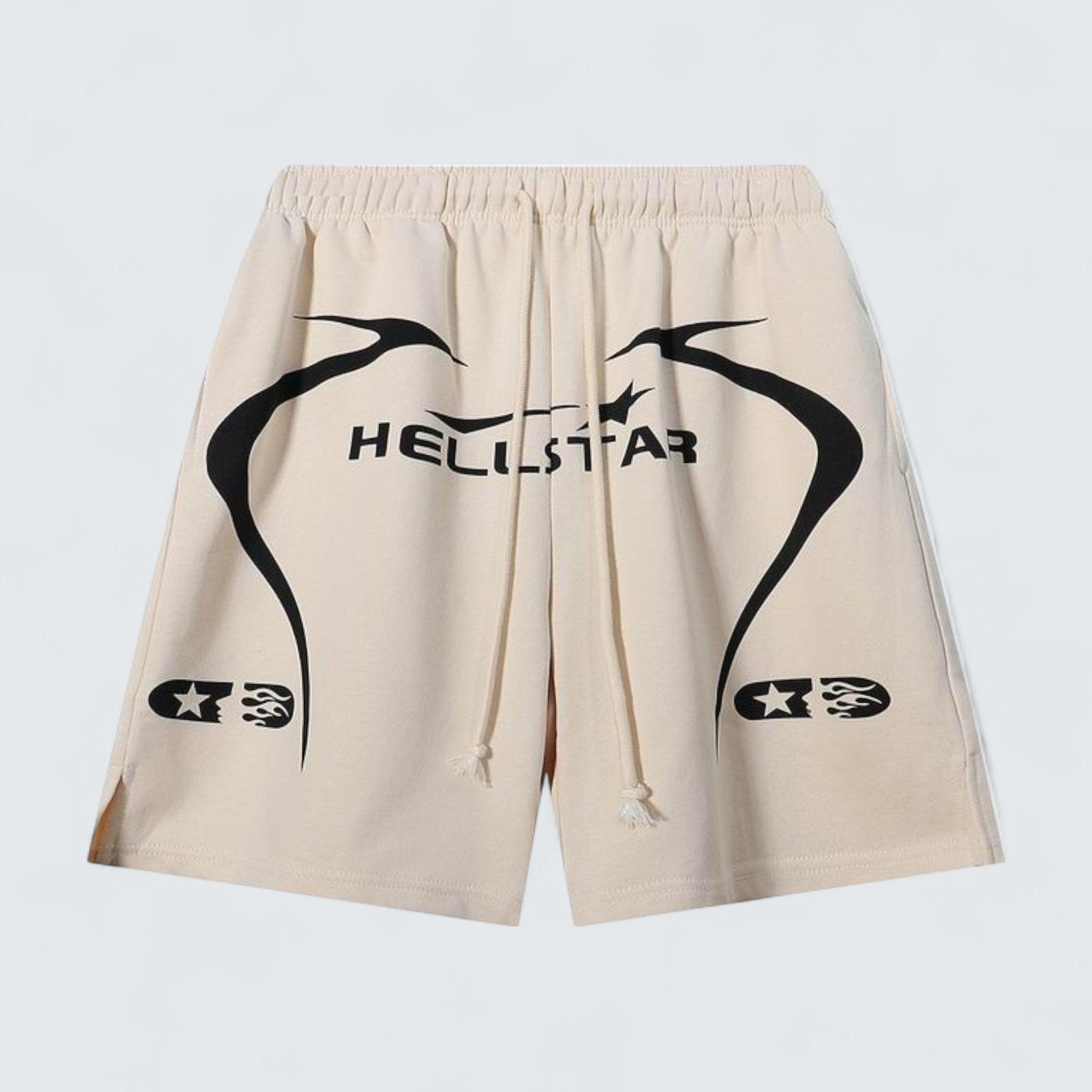 Curve Logo Flame Shorts