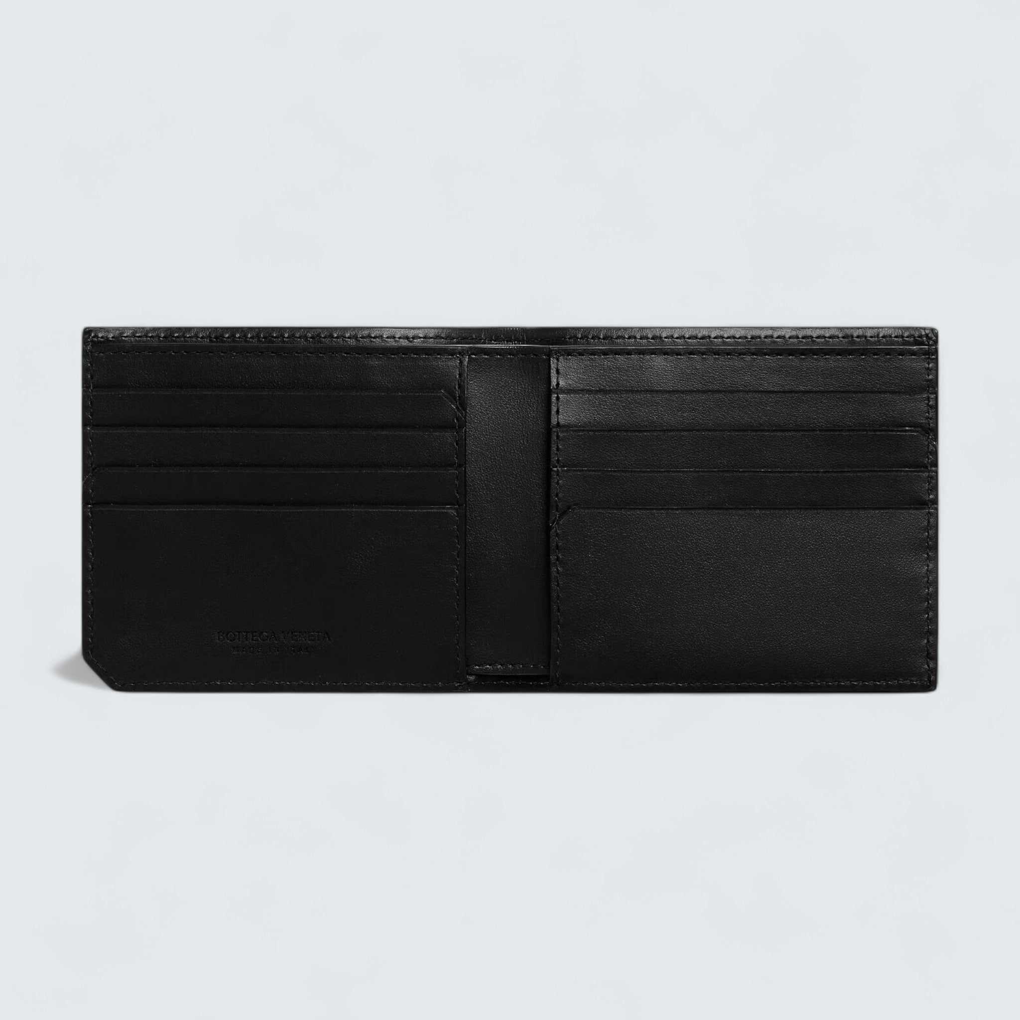 Intrecciato Piccolo Bifold Wallet 'Black'
