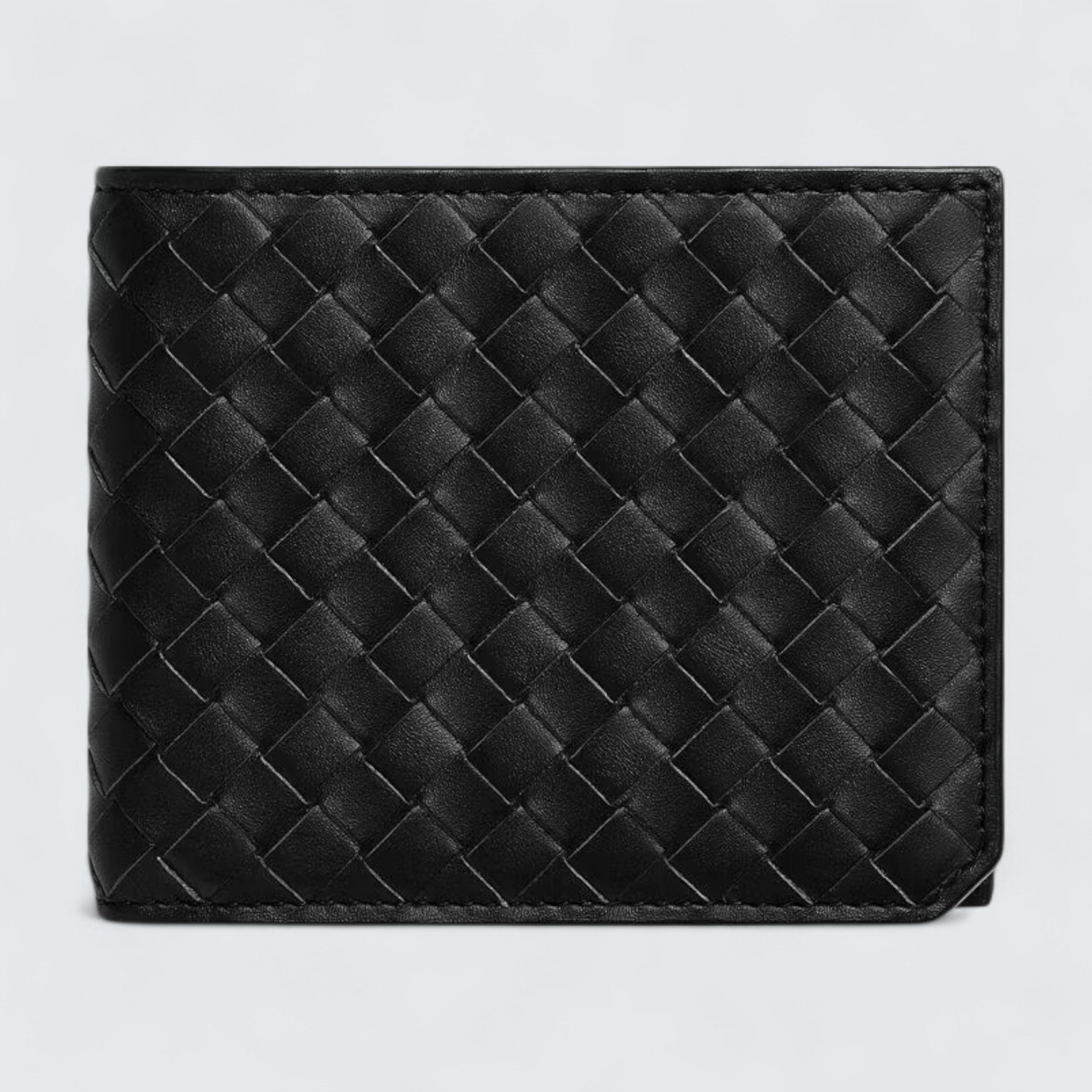 Intrecciato Piccolo Bifold Wallet 'Black'