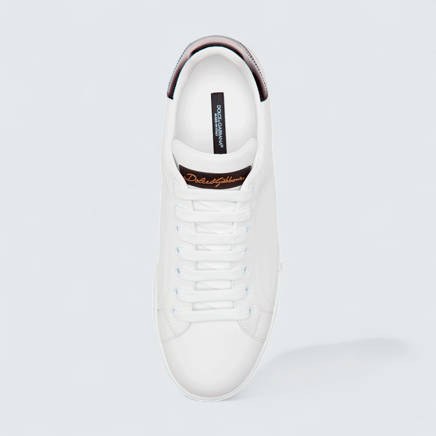 D&G Leather Portofino Sneakers
