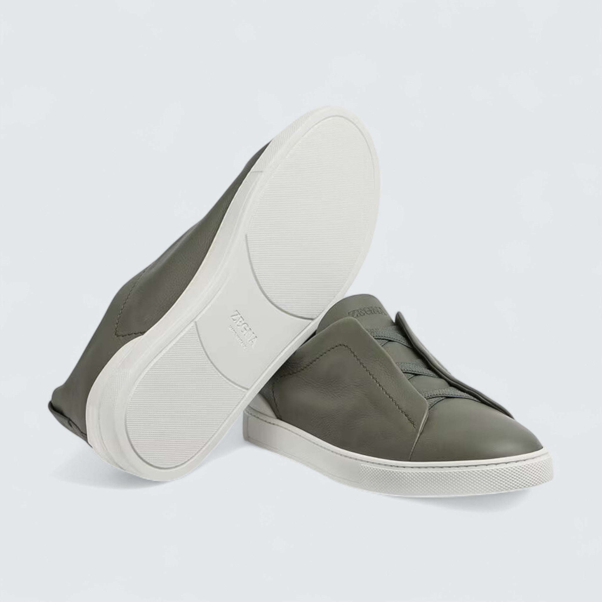Light Army Green Triple Stitch™ SECONDSKIN Sneakers