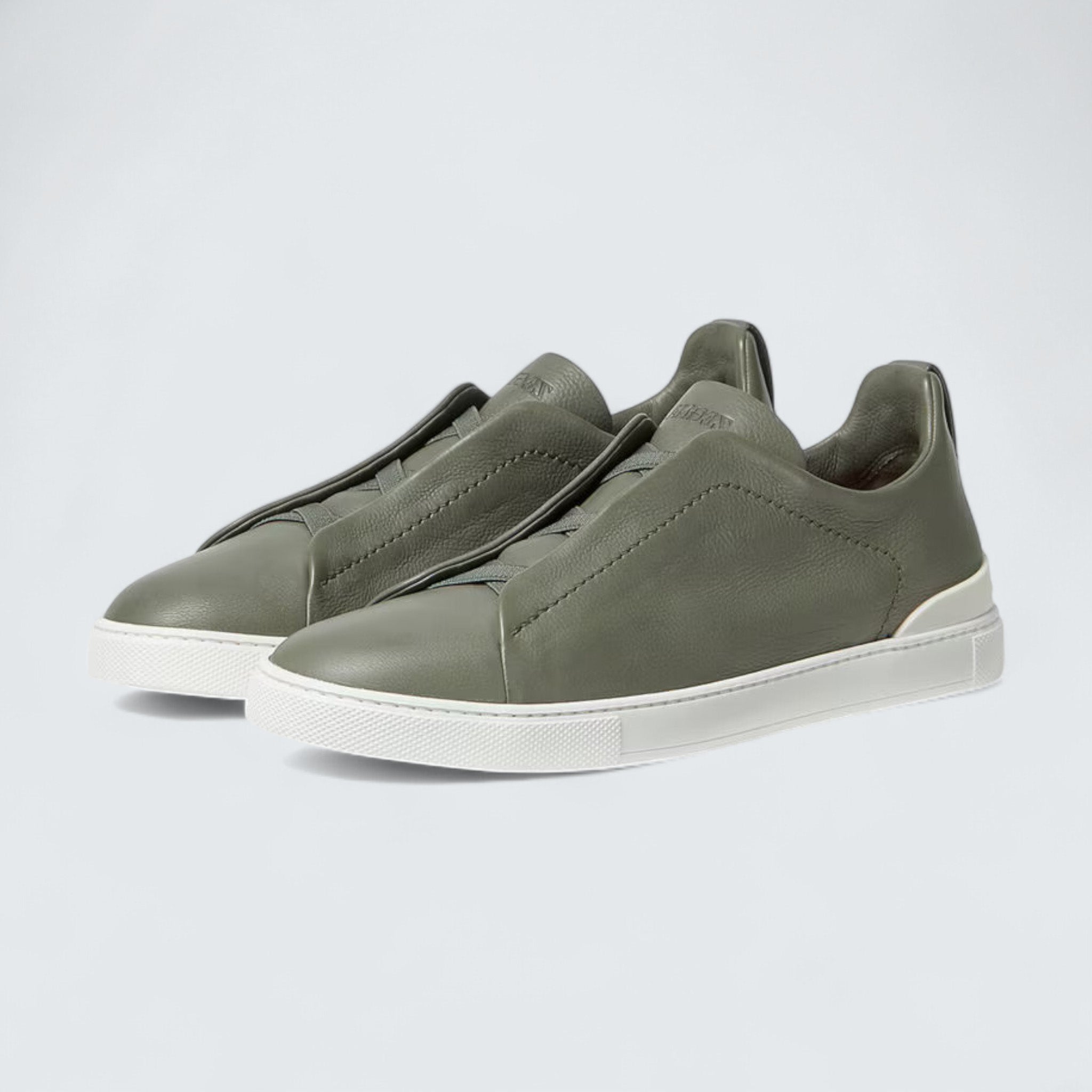Light Army Green Triple Stitch™ SECONDSKIN Sneakers