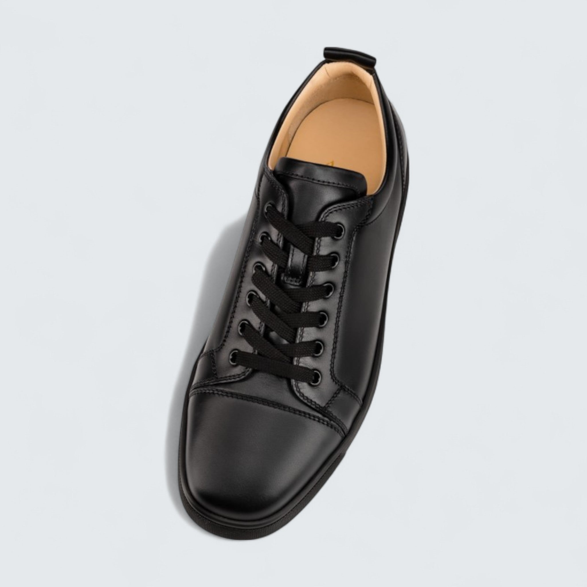 Louis Junior Calf Leather Black Sneaker