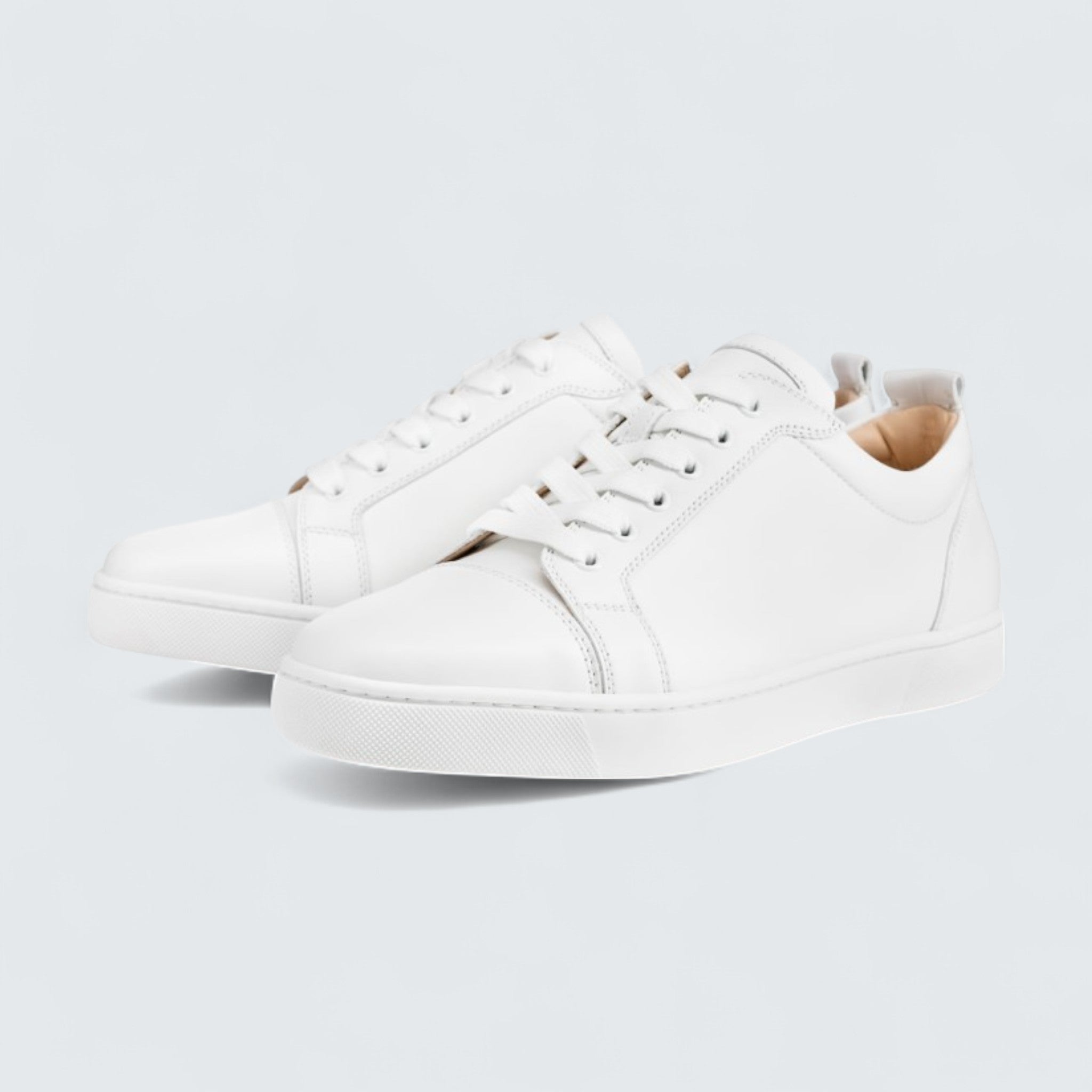 Louis Junior Calf Leather White Sneaker