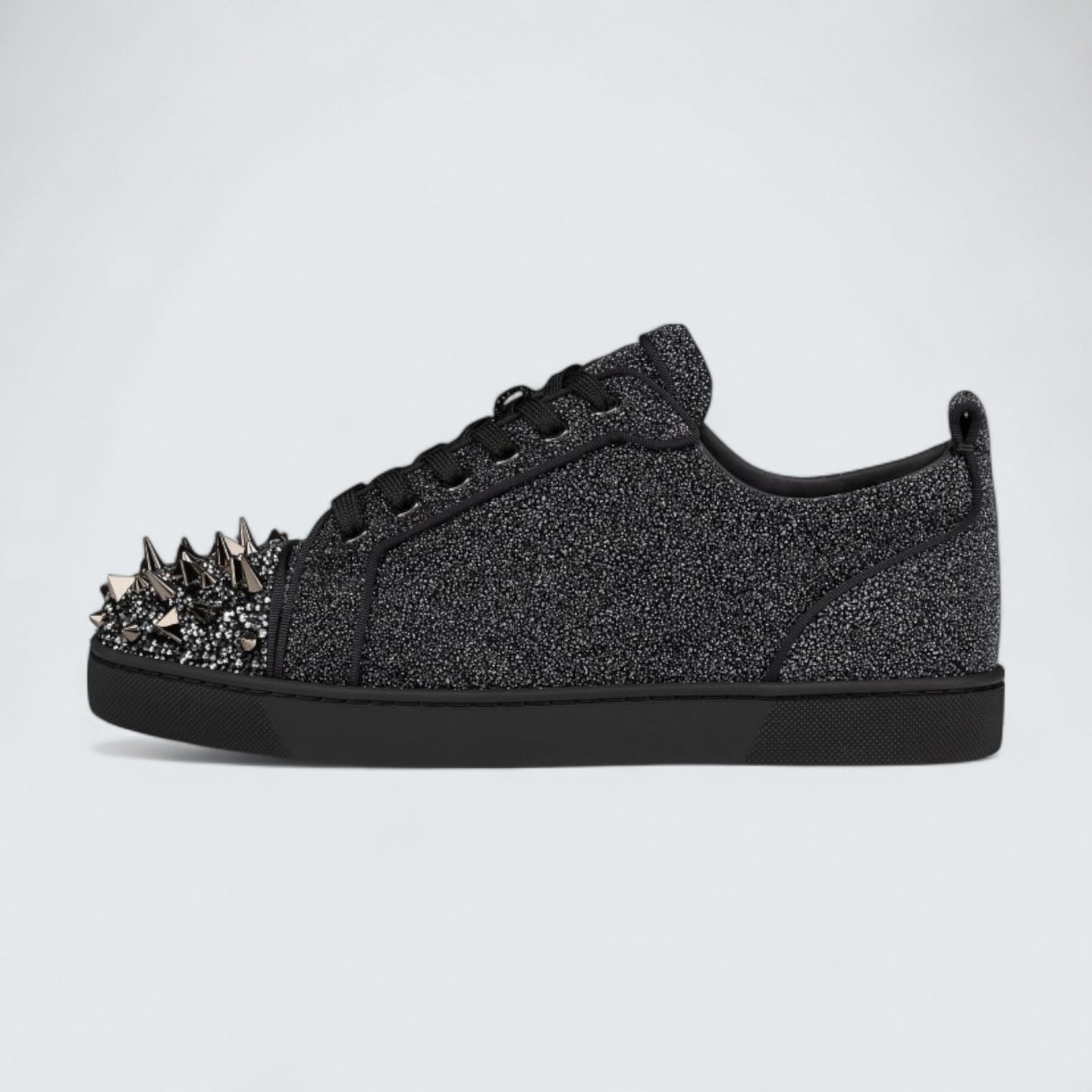 Louis Junior P Pik Pik Strass Suede Leather Comete and Strass