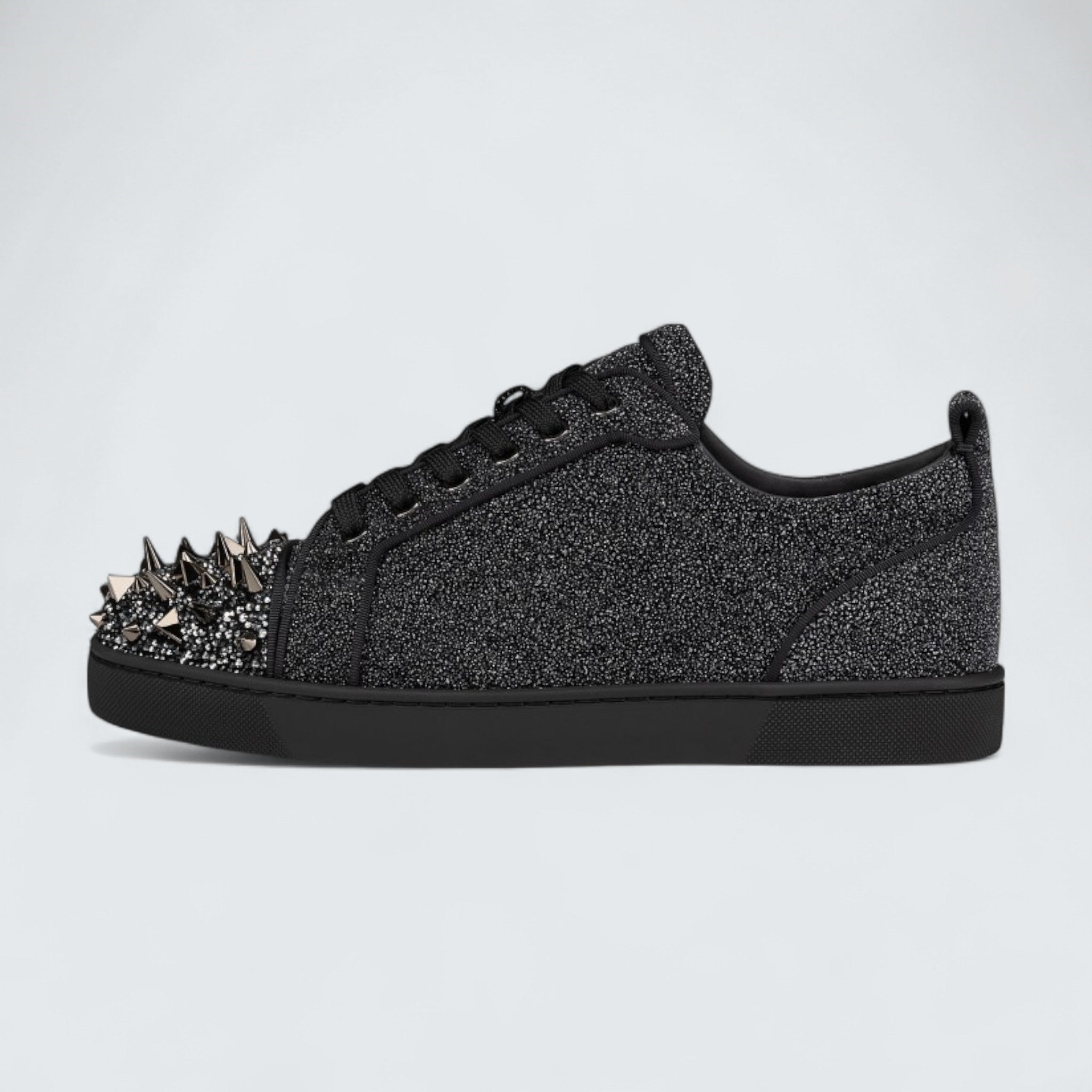 Louis Junior P Pik Pik Strass Suede Leather Comete and Strass