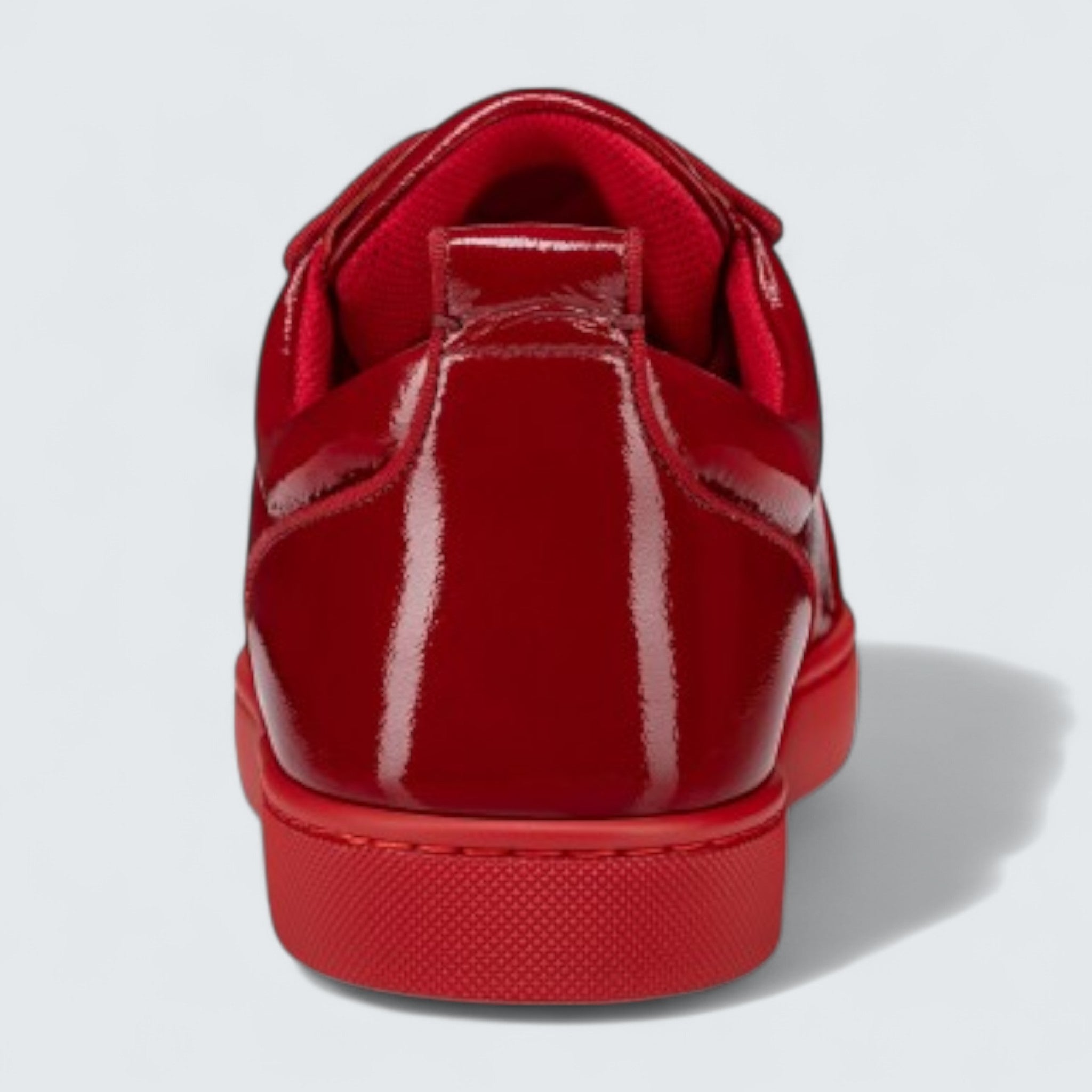 Louis Junior P Pik Pik Strass Vog Patent Leather and Spikes Loubi