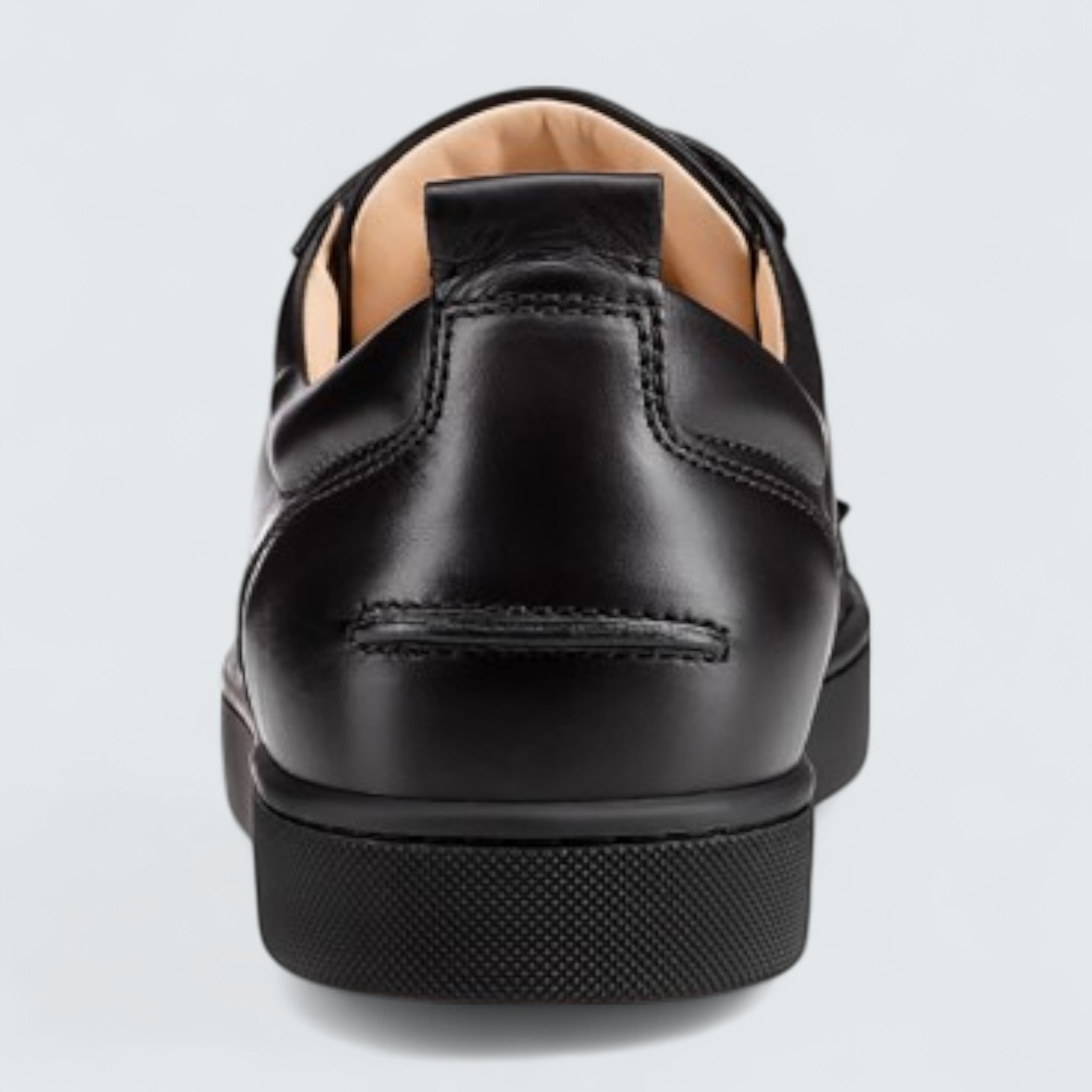 Louis Junior Spikes Calf Leather and Spikes Black